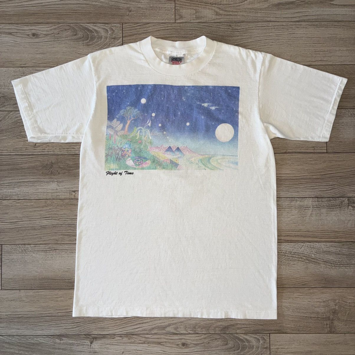 Other 90s I ZAPP Flight of Time science fiction art tee shirt Size US L / EU 52-54 / 3 - 1 Thumbnail