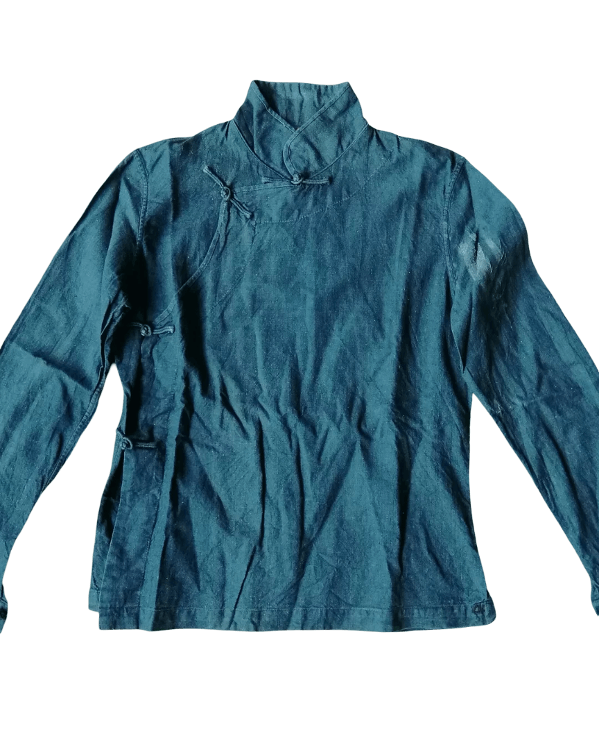 45rpm 45rpm Japan Blue Woman Longsleeve Shirt Size S / US 4 / IT 40 - 2 Thumbnail