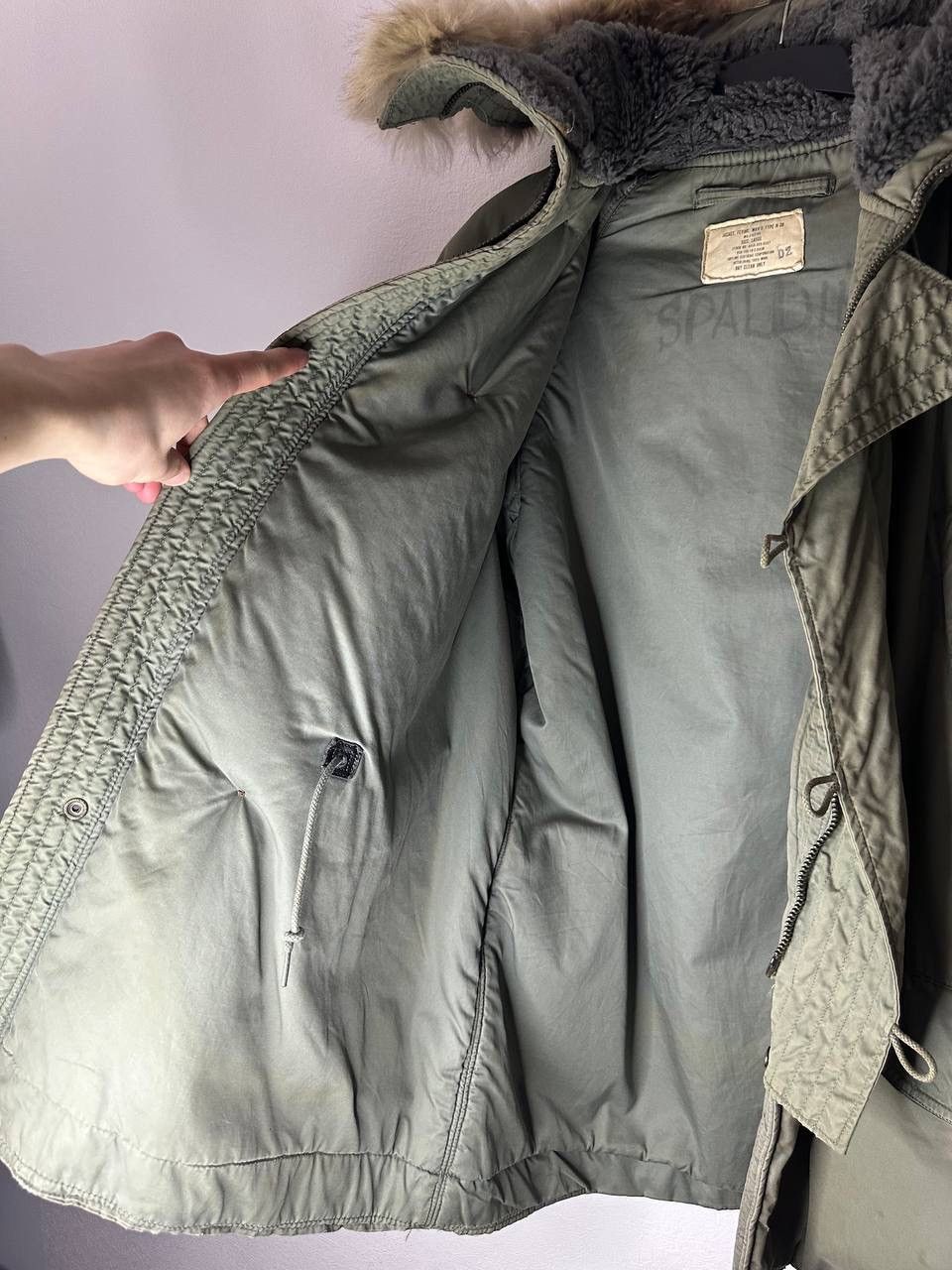 Alpha Industries US Army N-3B Flying Jacket MIL-J-6279H Vintage 70s Military Size US L / EU 52-54 / 3 - 17 Thumbnail