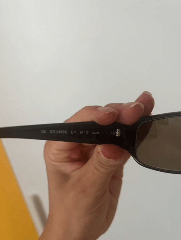 Gucci Gucci Sunglasses GG2455 Mask Shield Sport Bike Pop Vintage Size ONE SIZE - 5 Thumbnail