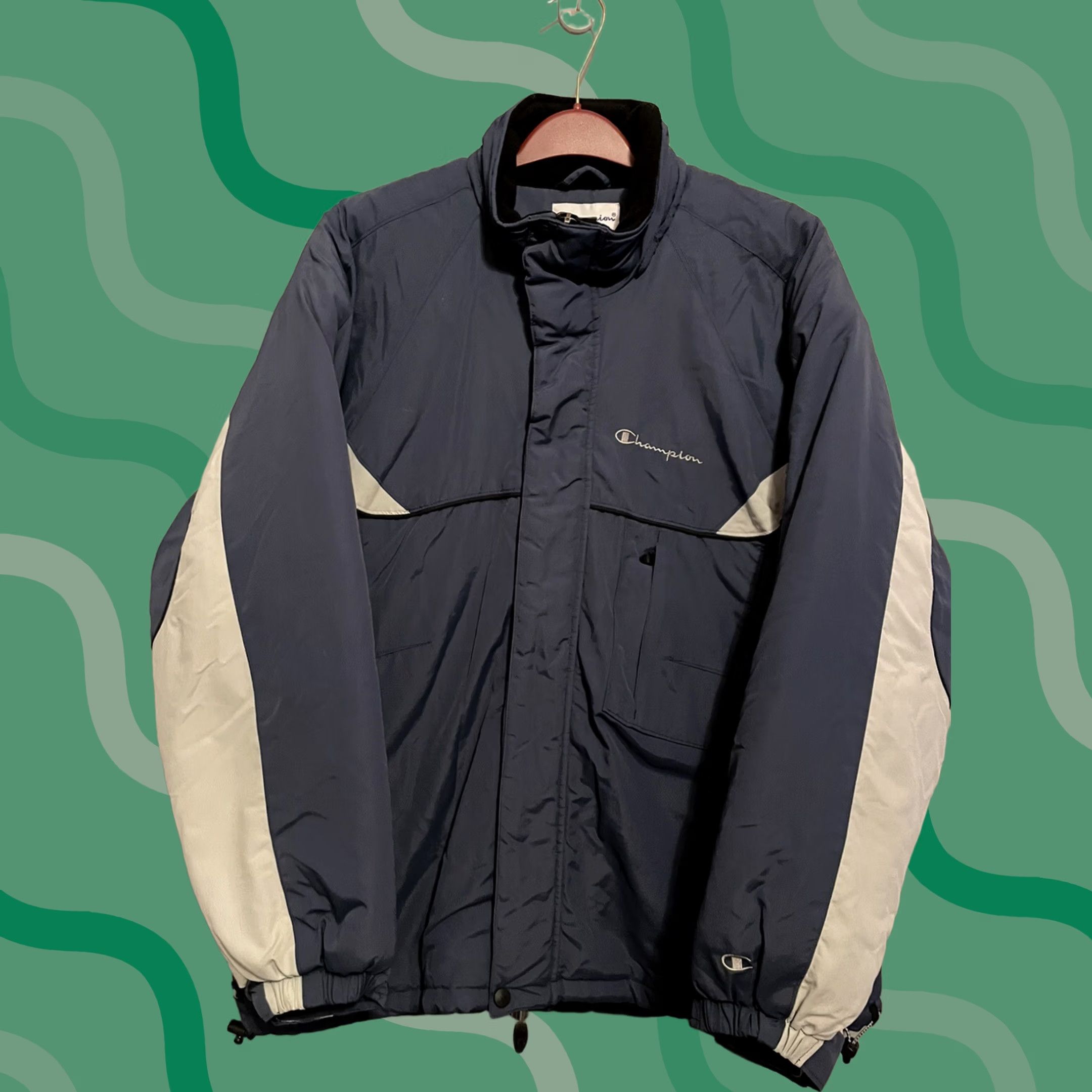 Champion VINTAGE Champion Puffer Jacket Shirt? No. Size US XL / EU 56 / 4 - 1 Thumbnail