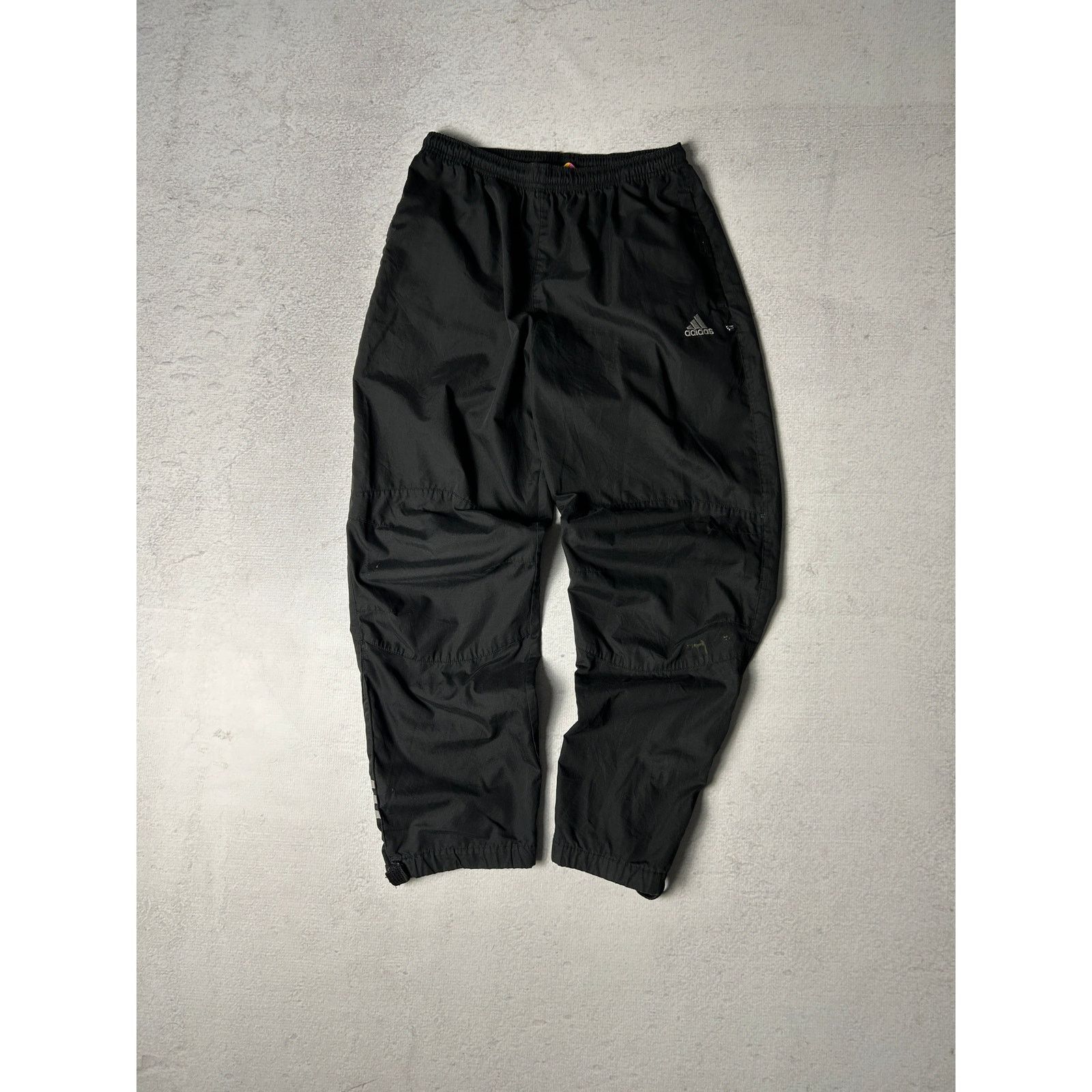 Adidas Vintage 90s Adidas Black Track Pants, Menswear - Mens Medium Size US 30 / EU 46 - 1 Thumbnail