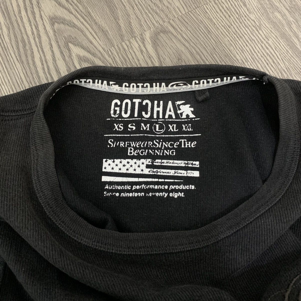 Japanese Brand 🇯🇵GOTCHA Japanese Brand Black On Black Longsleeve🇯🇵 Size US L / EU 52-54 / 3 - 6 Thumbnail