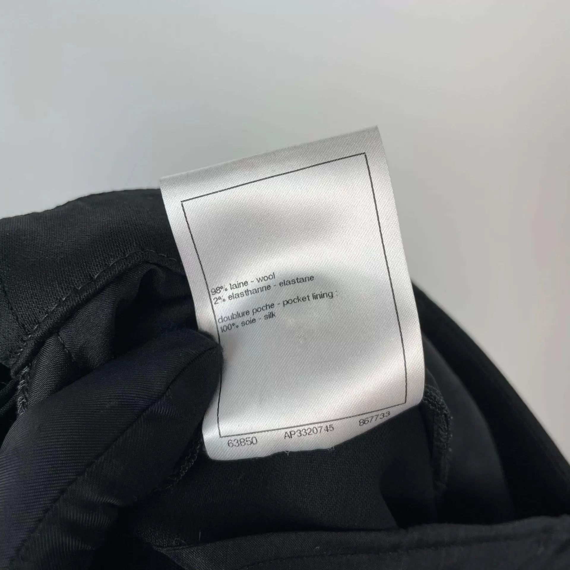 Chanel Chanel chinos black 38 Size 27" / US 4 / IT 40 - 6 Thumbnail