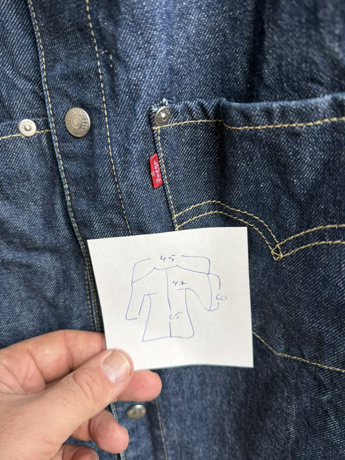 Levi's Vintage 90s Levis Engineered Denim Jacket size M Y2K Levi's Size US M / EU 48-50 / 2 - 7 Thumbnail