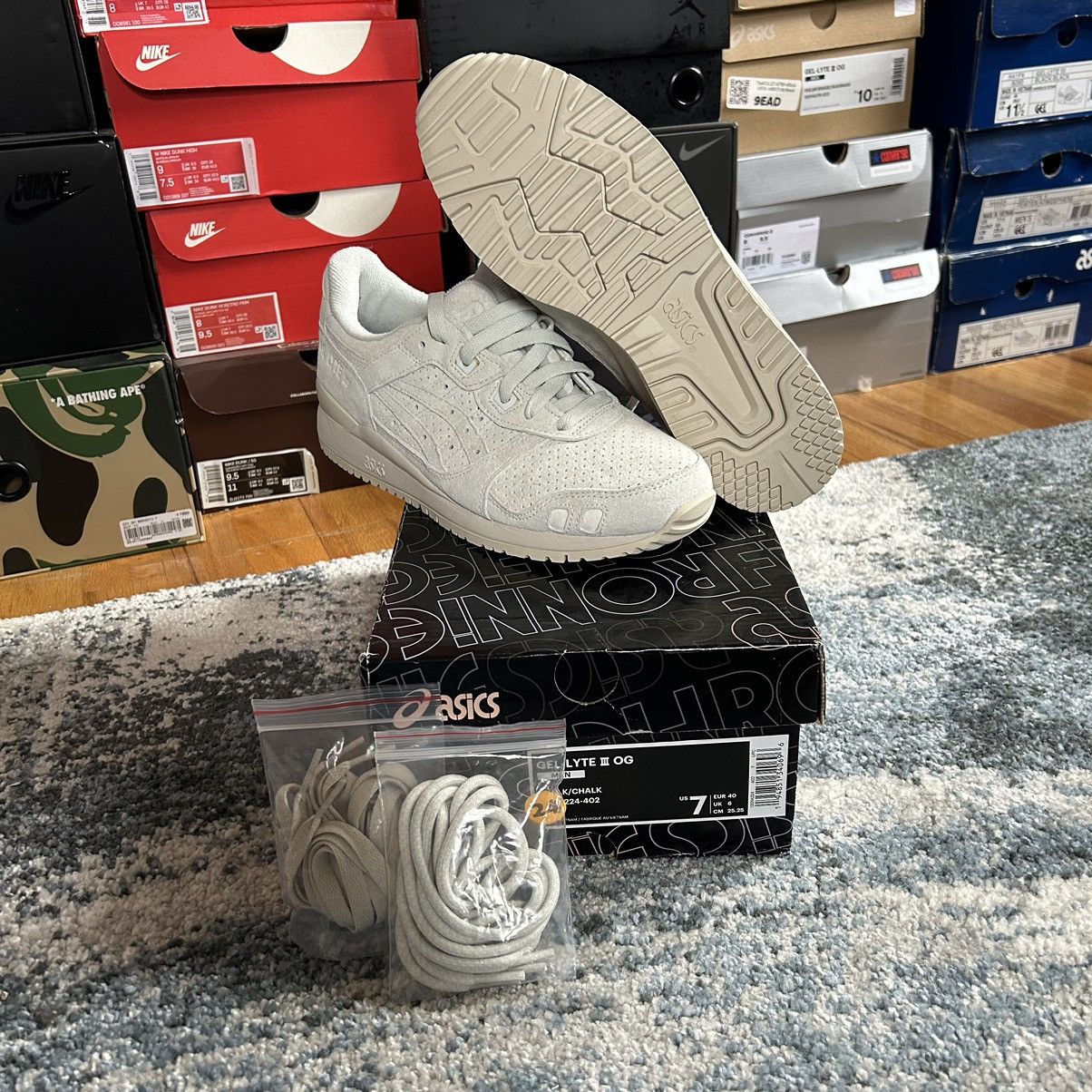 Asics × Kith × Ronnie Fieg 1201A224-402 FW20 KXTH GEL LYTE iii “THE PALETTE” CHALK Size US 8.5 / IT 38.5 - 2 Thumbnail