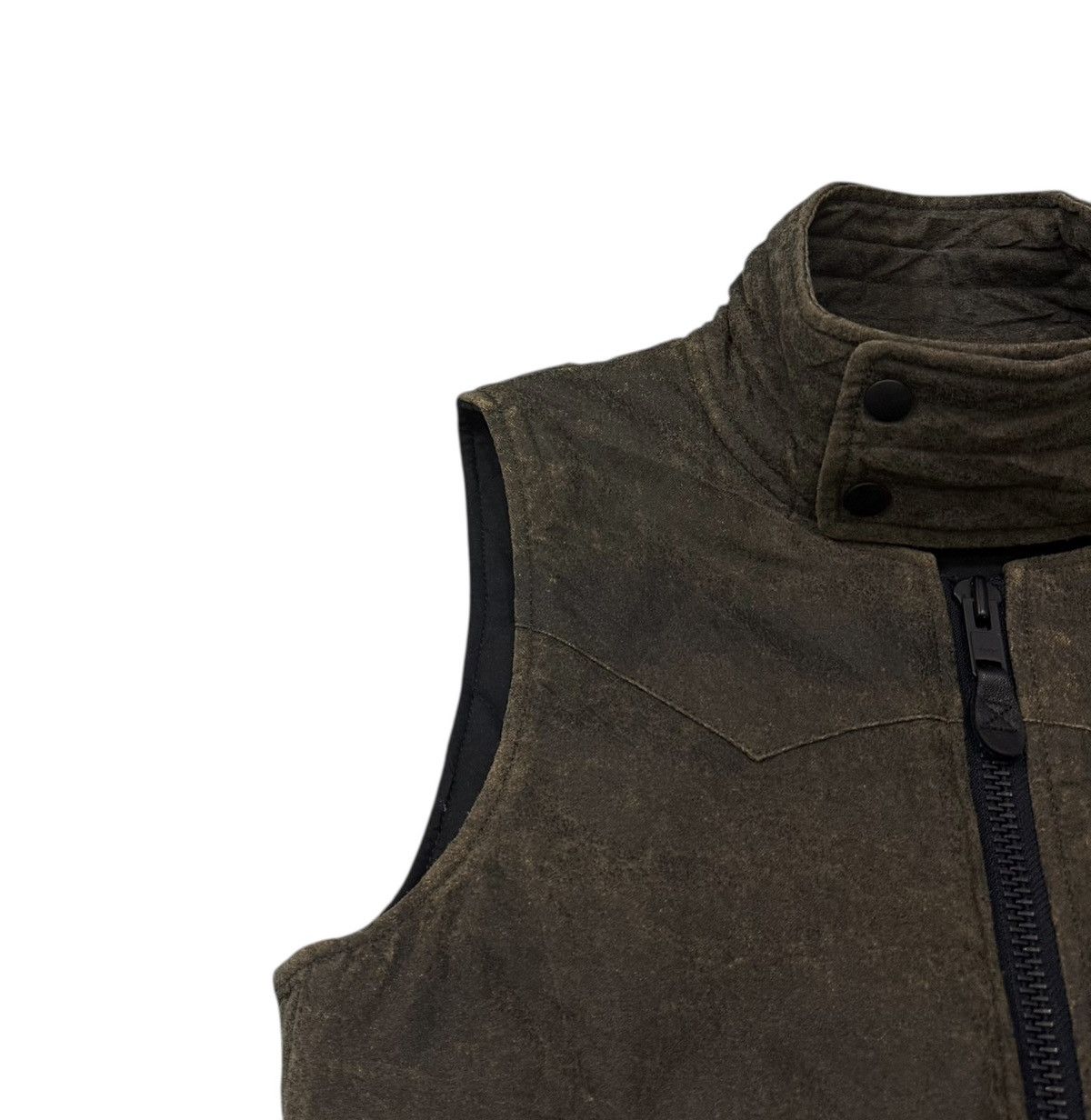 Maison MIHARA YASUHIRO Vintage MiharaYasuhiro Polyurethane Zipper Belt Vest Jacket Size US M / EU 48-50 / 2 - 5 Thumbnail