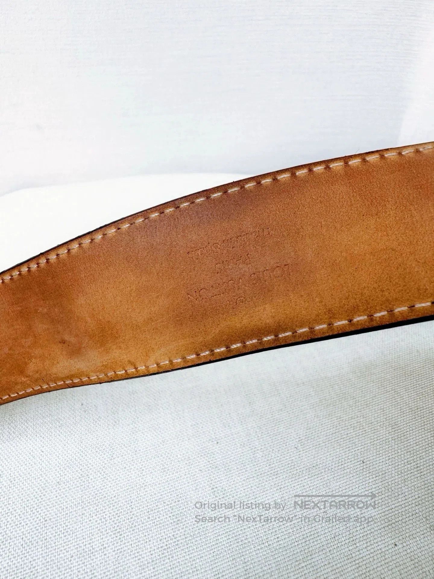 Louis Vuitton Louis Vuitton Laser Metal Buckle Belt. Size ONE SIZE - 4 Thumbnail