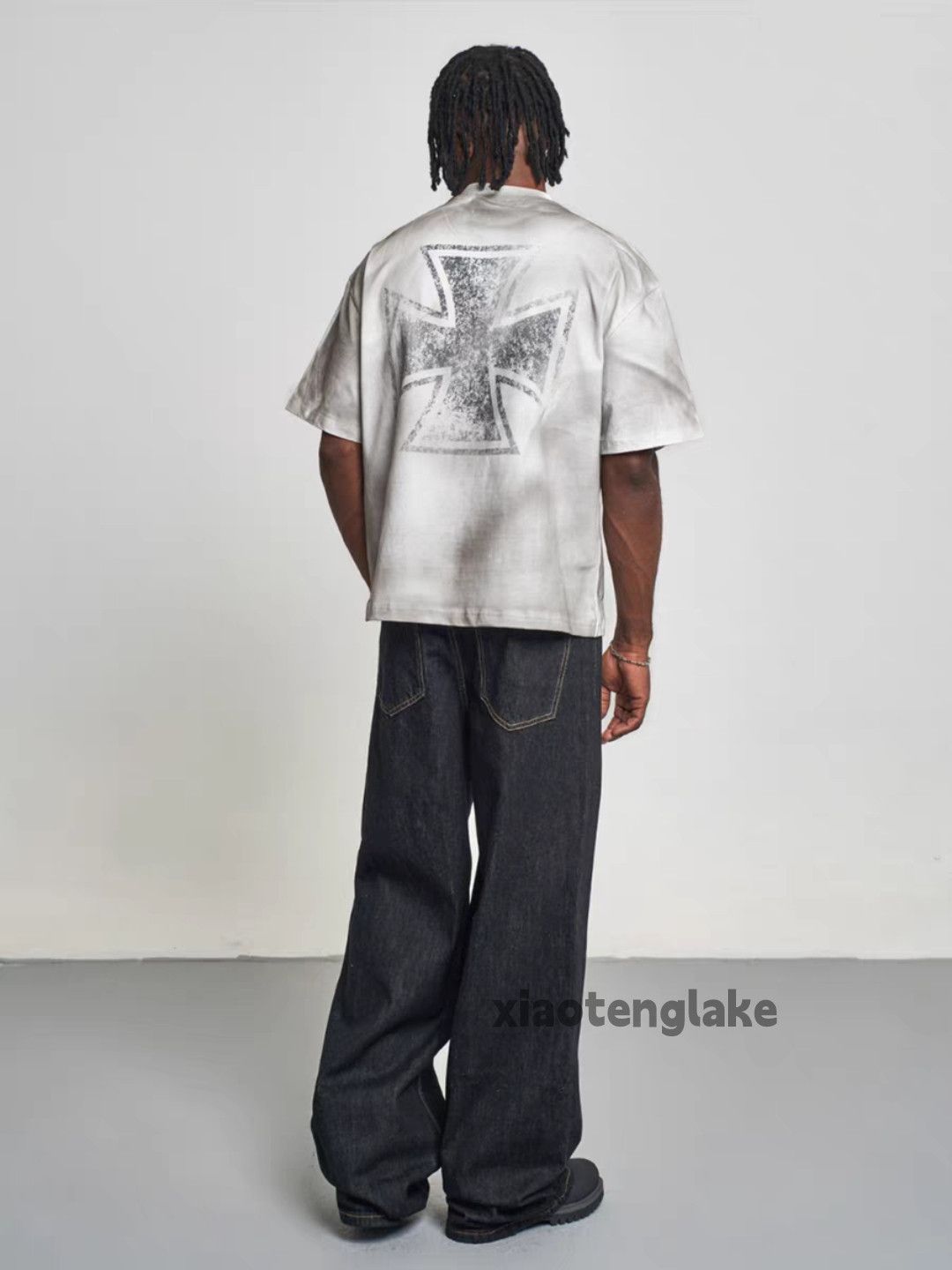 Designer × Jean × Vintage utility skate hiphop loose baggy bootcut pants Size US 30 / EU 46 - 6 Thumbnail