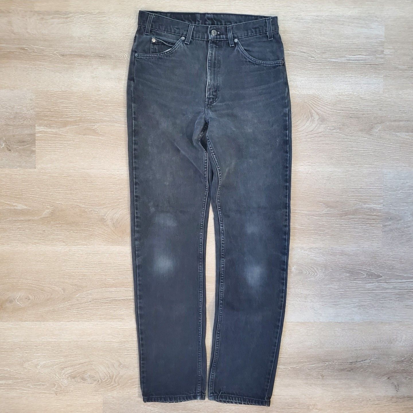 Levi's Vintage Clothing Vtg 1995 Levi’s 505 Orange Tab Jeans Straight Leg Distressed Size US 32 / EU 48 - 5 Thumbnail