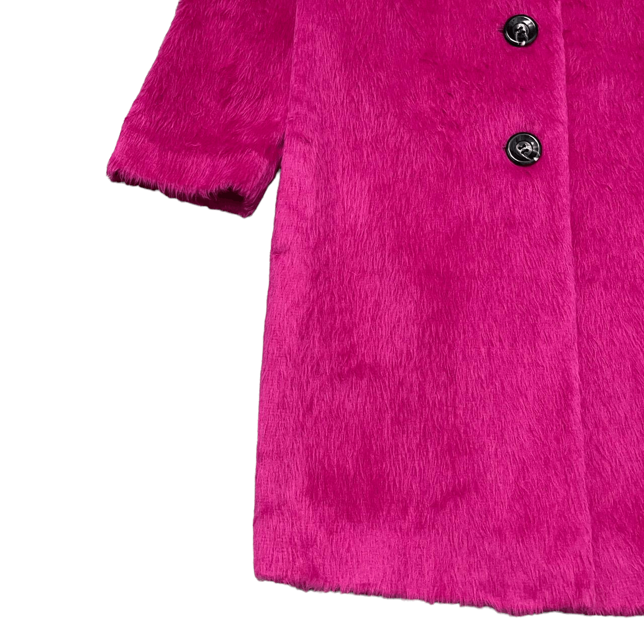 Yohji Yamamoto Ined Yohji Yamamoto Faux Fur Coat Pink Size M / US 6-8 / IT 42-44 - 3 Thumbnail