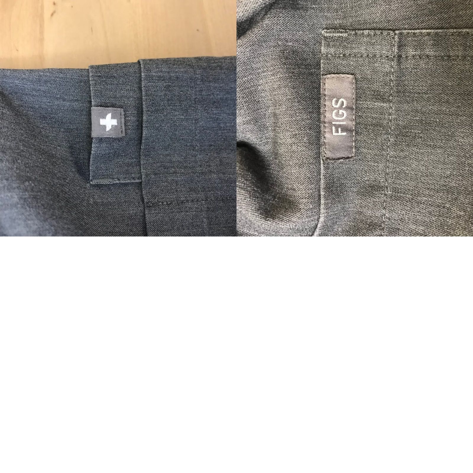 Altea FIGS Cargo Scrub Pants Slim Fit Jogger Mens Small Graphite Gray Teal Drawstring Size US 29 - 9 Thumbnail