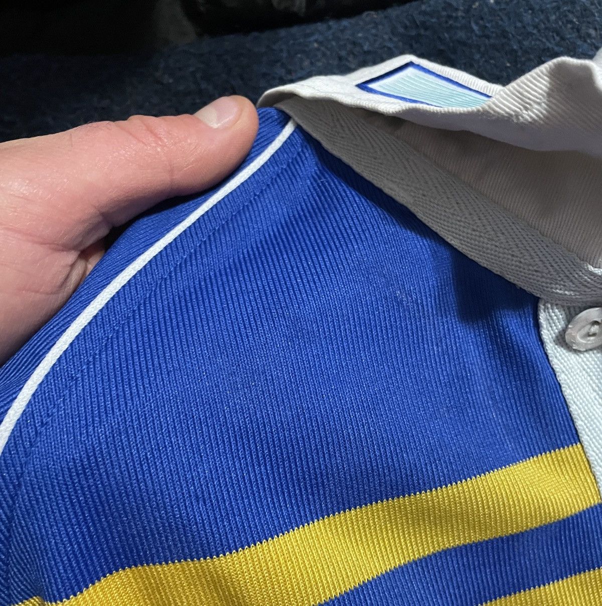 Vintage VINTAGE LEEDS RHINOS 2005/06 HOME RUGBY SHIRT JERSEY PATRICK Size US L / EU 52-54 / 3 - 22 Thumbnail