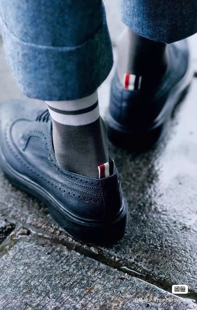 Thom Browne Thom Browne Men's Black Light RubberSole Shoe US6 Size US 6 / EU 39 - 9 Thumbnail