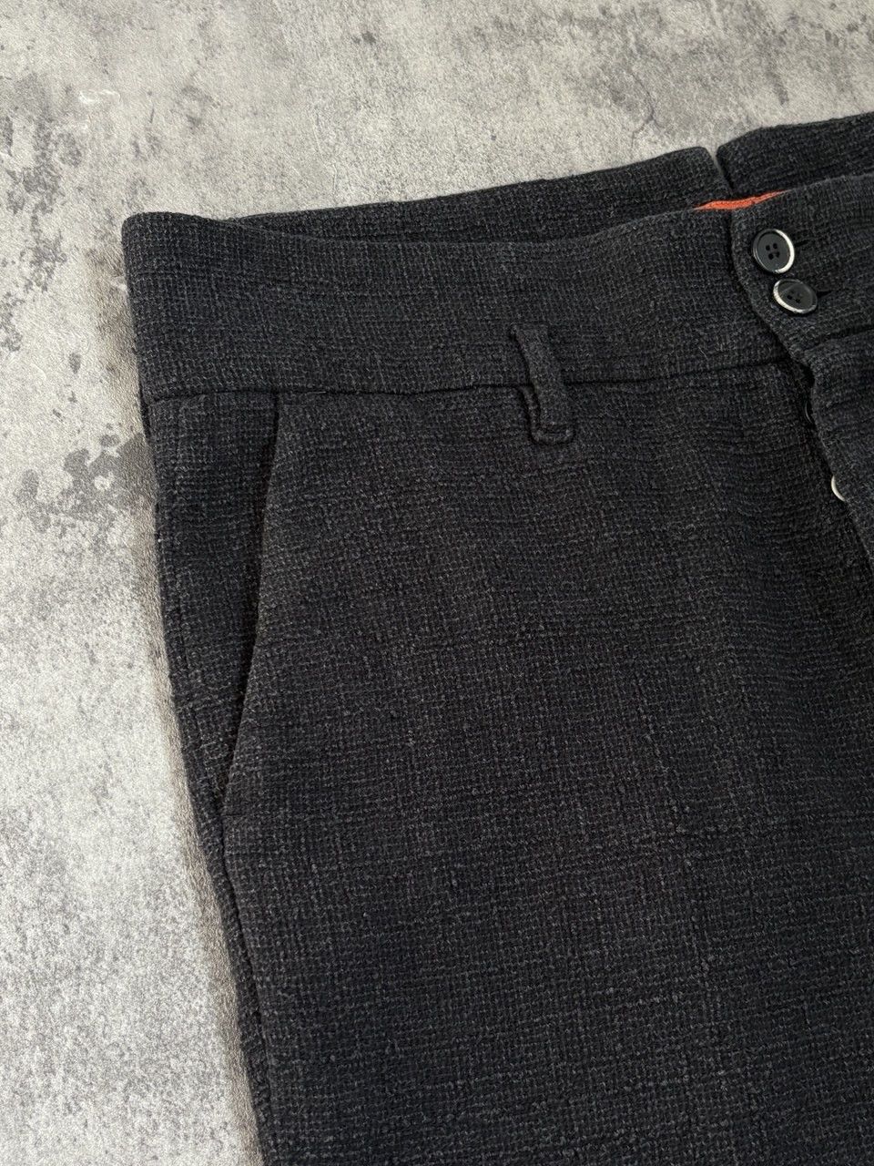Barena Venezia Barena Venezia Wool Old Money Style Black Straight Pants Size US 34 / EU 50 - 5 Thumbnail