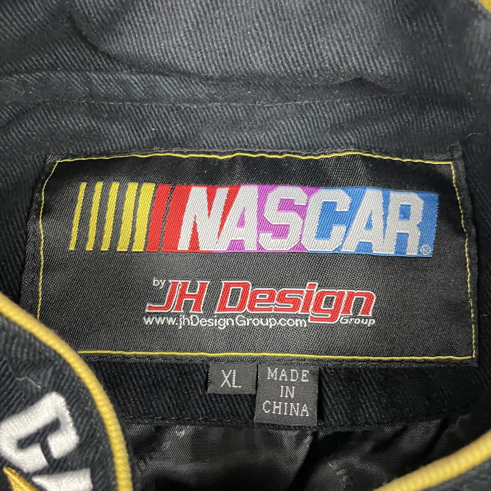 NASCAR VINTAGE JH DESIGN NASCAR RYAN NEWMAN CAT RACING JACKET XL Size US XL / EU 56 / 4 - 3 Thumbnail