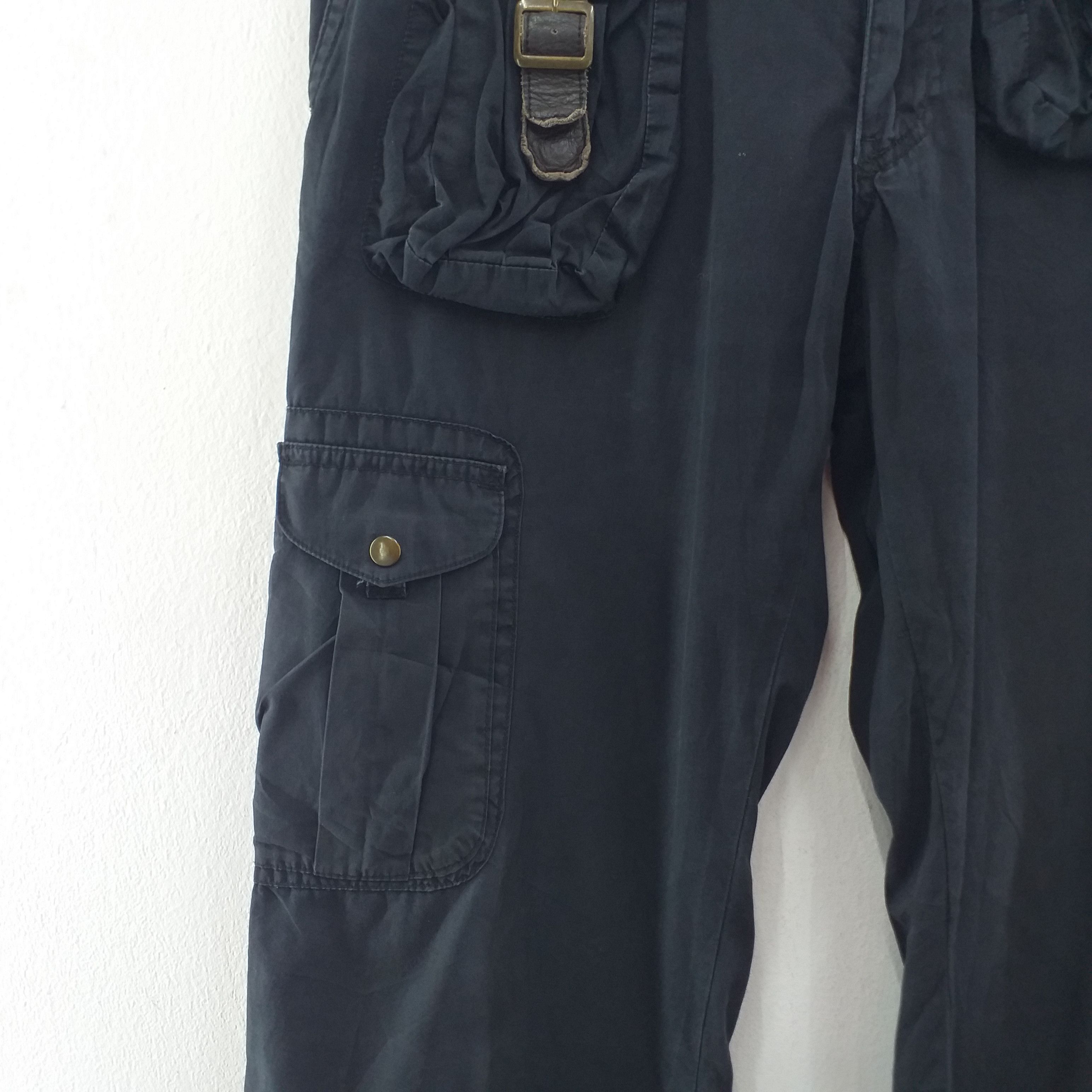 Japanese Brand Comme Ca Du Mode Cargo Multiple Pockets Pants 30 x 27 -CP006 Size US 30 / EU 46 - 8 Thumbnail
