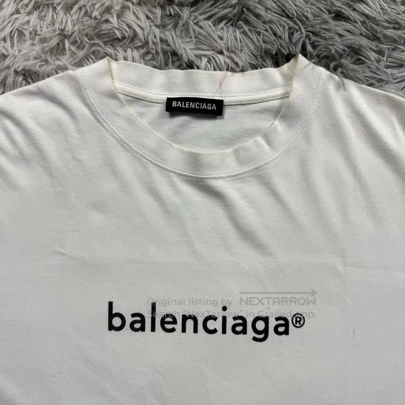 Balenciaga Balenciaga Letter Short Sleeve Size US M / EU 48-50 / 2 - 3 Thumbnail
