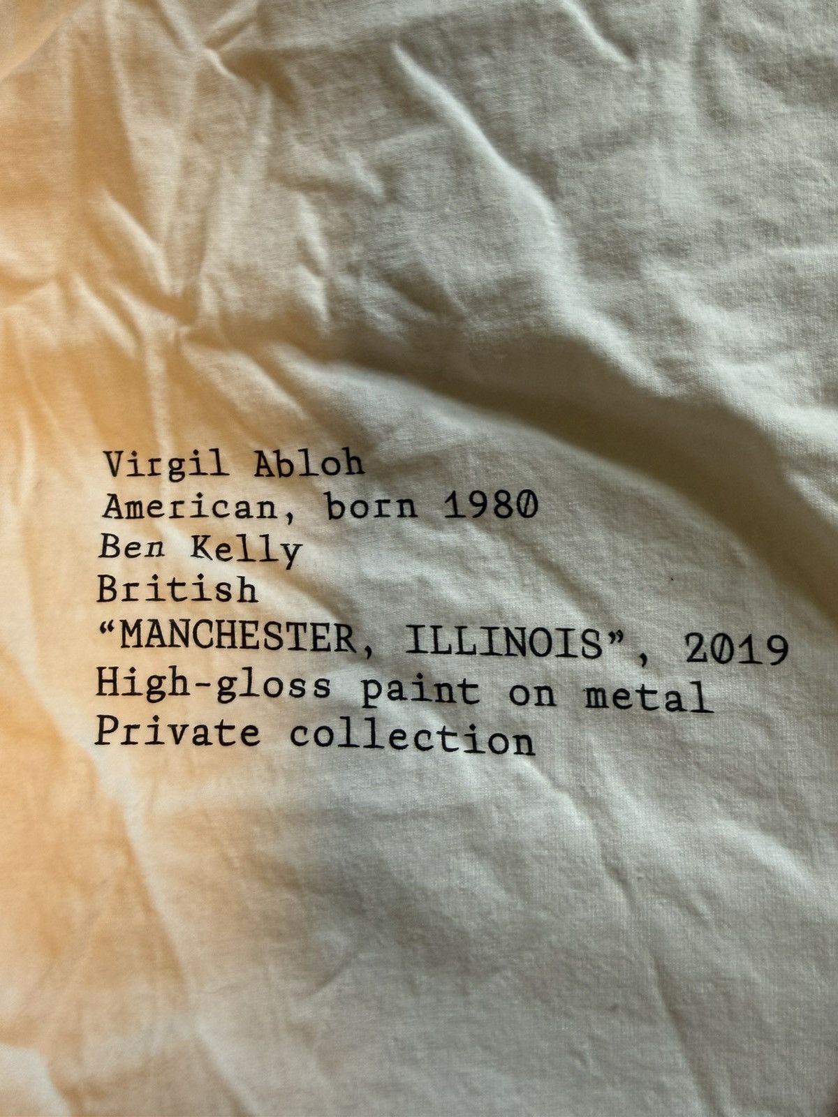 Champion Champion X Virgil Abloh figures of speech t-shirt Size US M / EU 48-50 / 2 - 4 Thumbnail