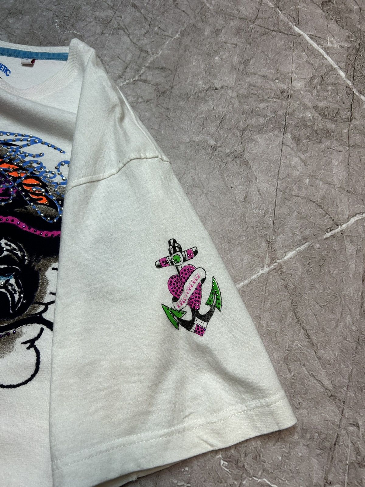 Ed Hardy × Vintage Vintage Ultramagnetic Y 2K Graphic Tee Big Print Ed Hardy Size US XL / EU 56 / 4 - 8 Thumbnail