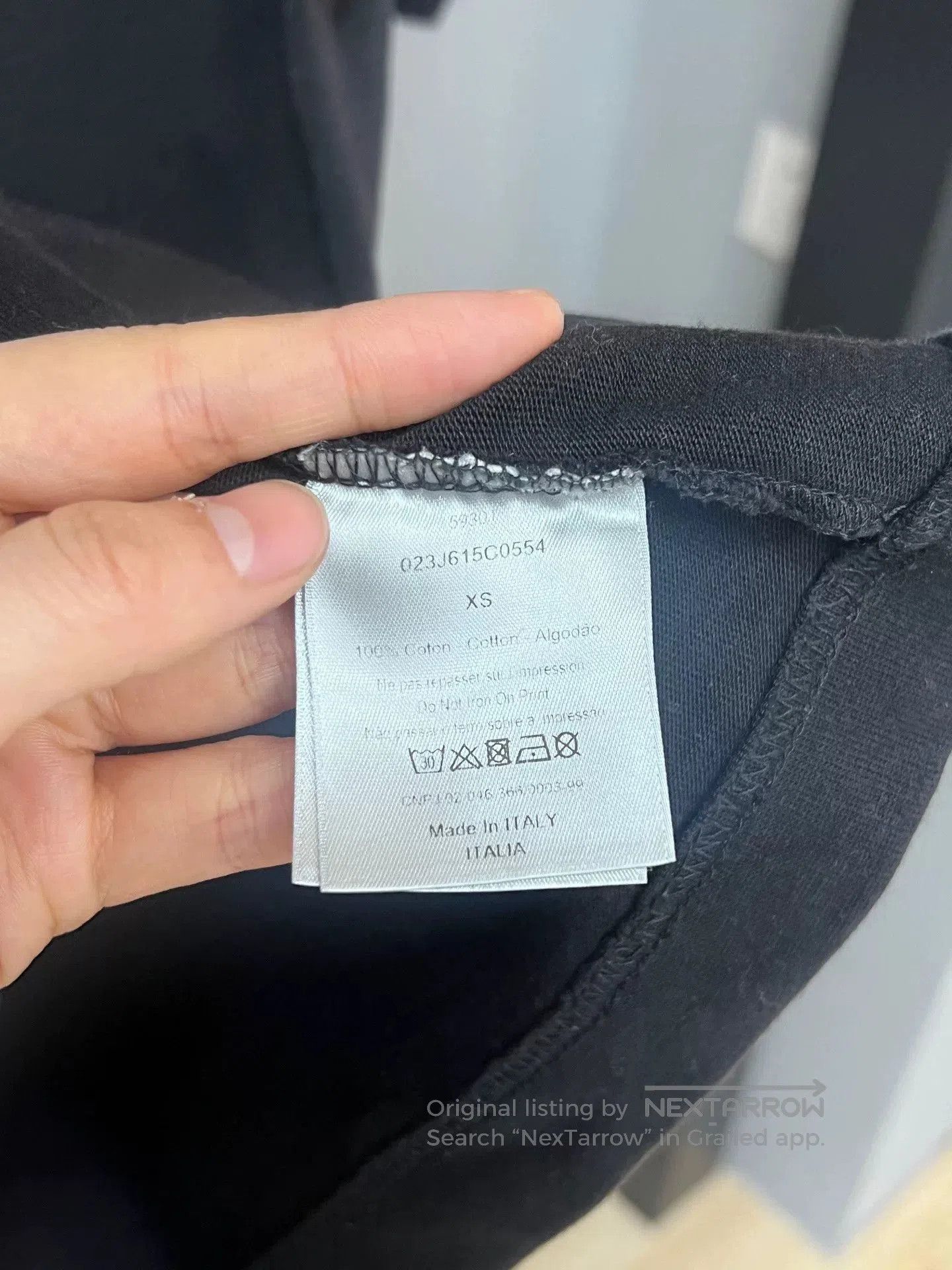 Dior Dior Distressed Crystal Short Sleeve. Size XS / US 0-2 / IT 36-38 - 4 Thumbnail