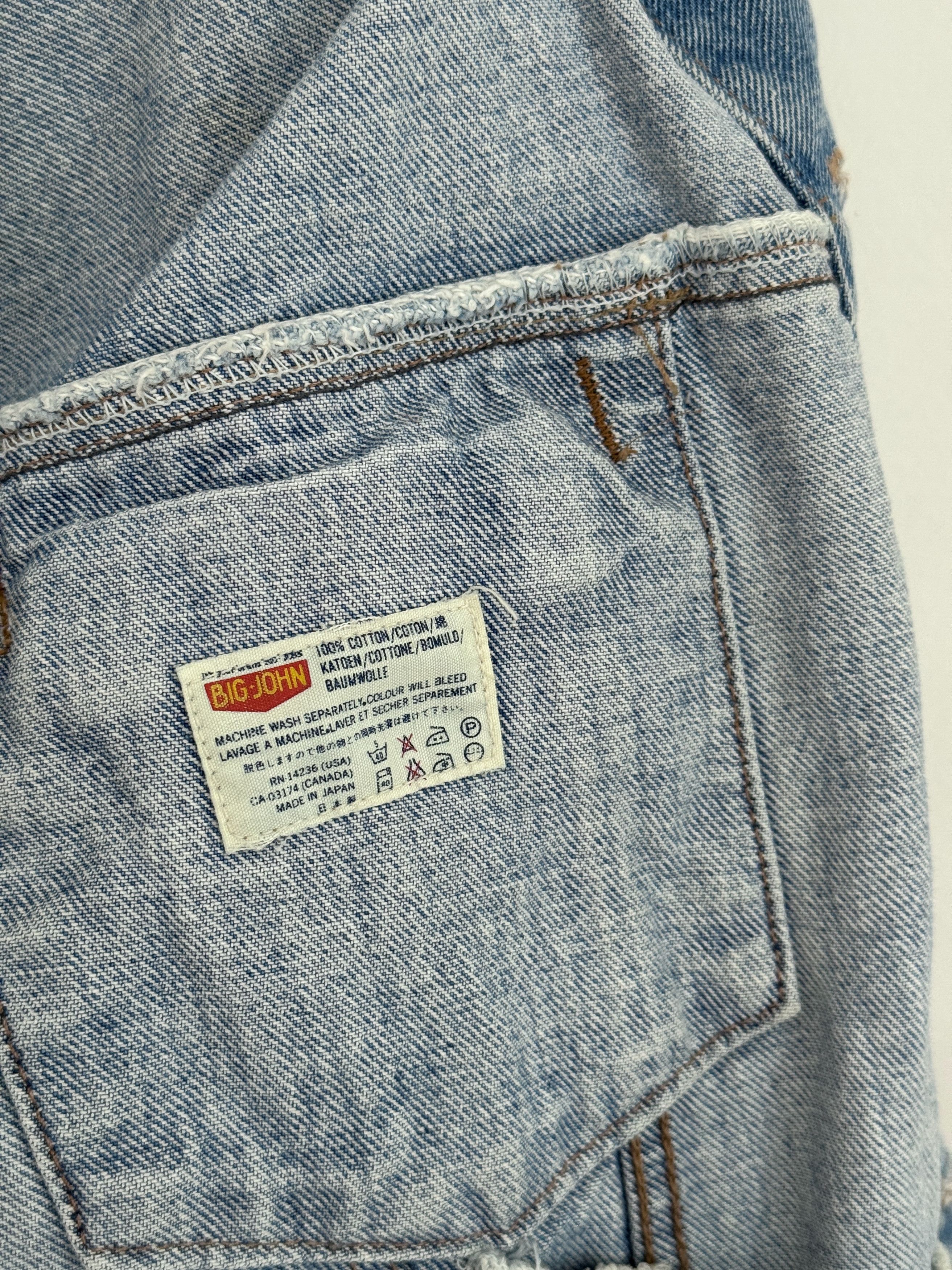 Big John Vintage Big John Denim Jacket Made in Japan Size L Size US L / EU 52-54 / 3 - 6 Thumbnail