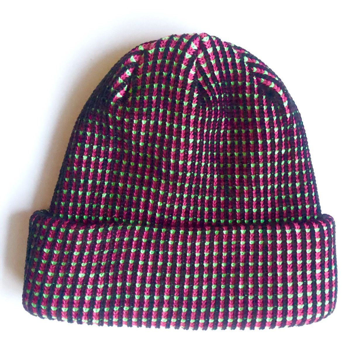 Other No Brand Tricolor Beanie Size ONE SIZE - 2 Thumbnail