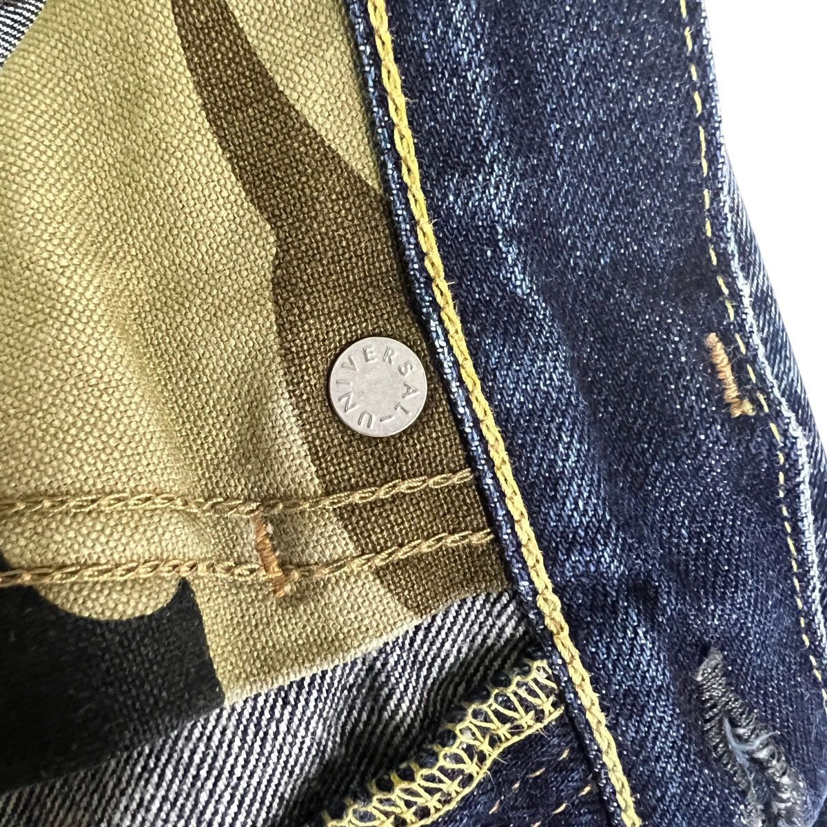Bape 💥 Nigo Era A Bathing Ape Bape star Camo Jeans Made In japan Size US 34 / EU 50 - 18 Thumbnail