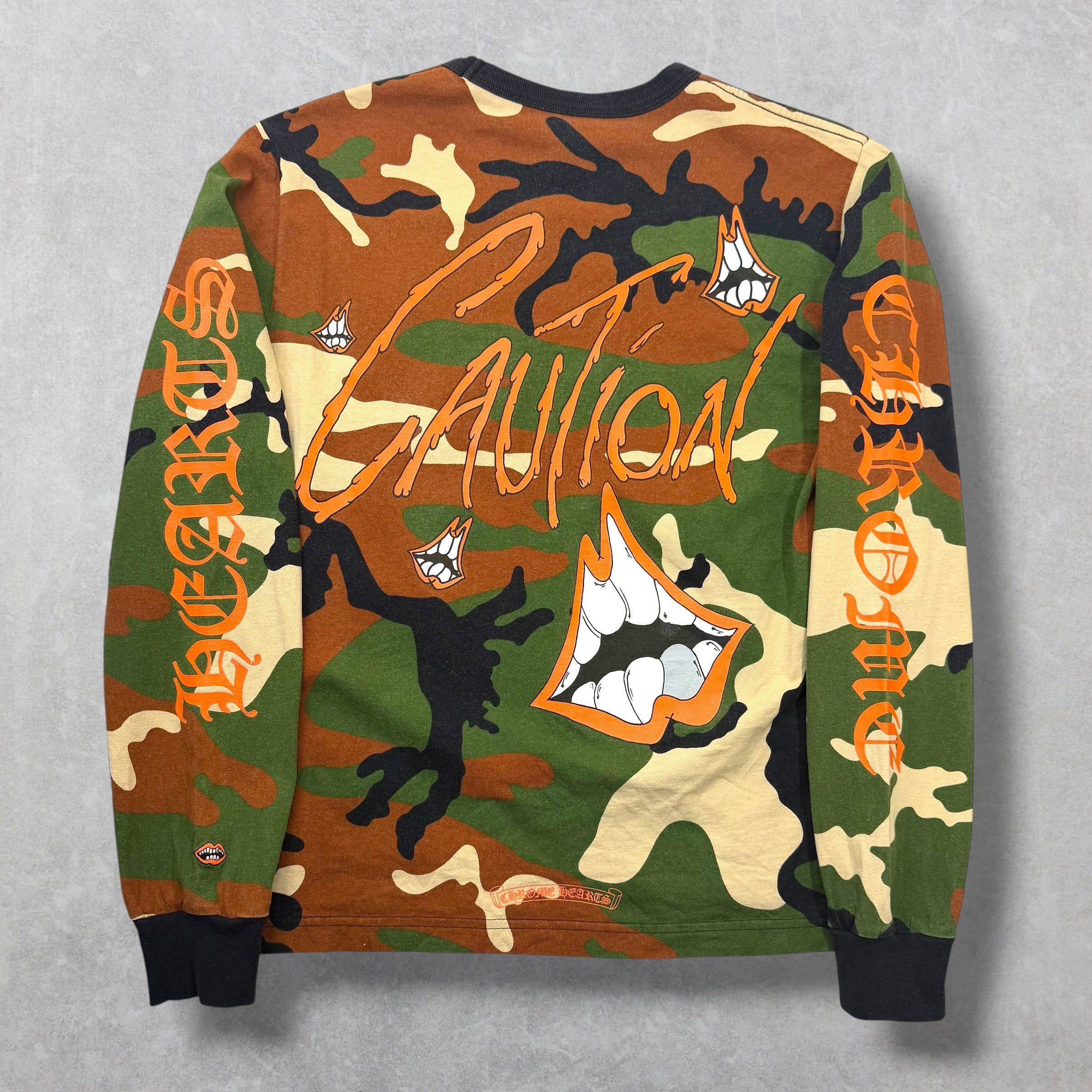 Chrome Hearts Chrome Hearts Matty Boy Caution Camo L/S M (S) Size US S / EU 44-46 / 1 - 1 Thumbnail
