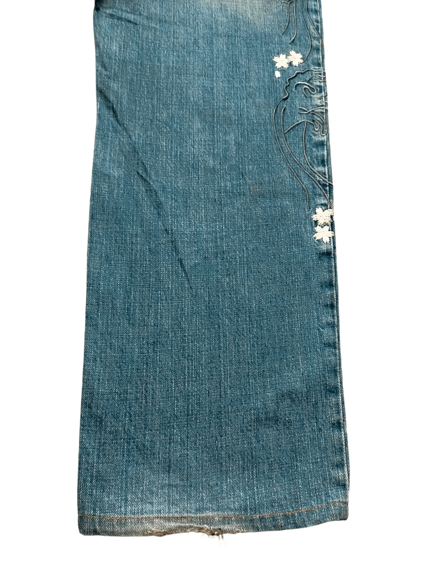 If Six Was Nine Karakuri Generation Multipocket Embroiderd Denim Pants Size US 34 / EU 50 - 9 Thumbnail