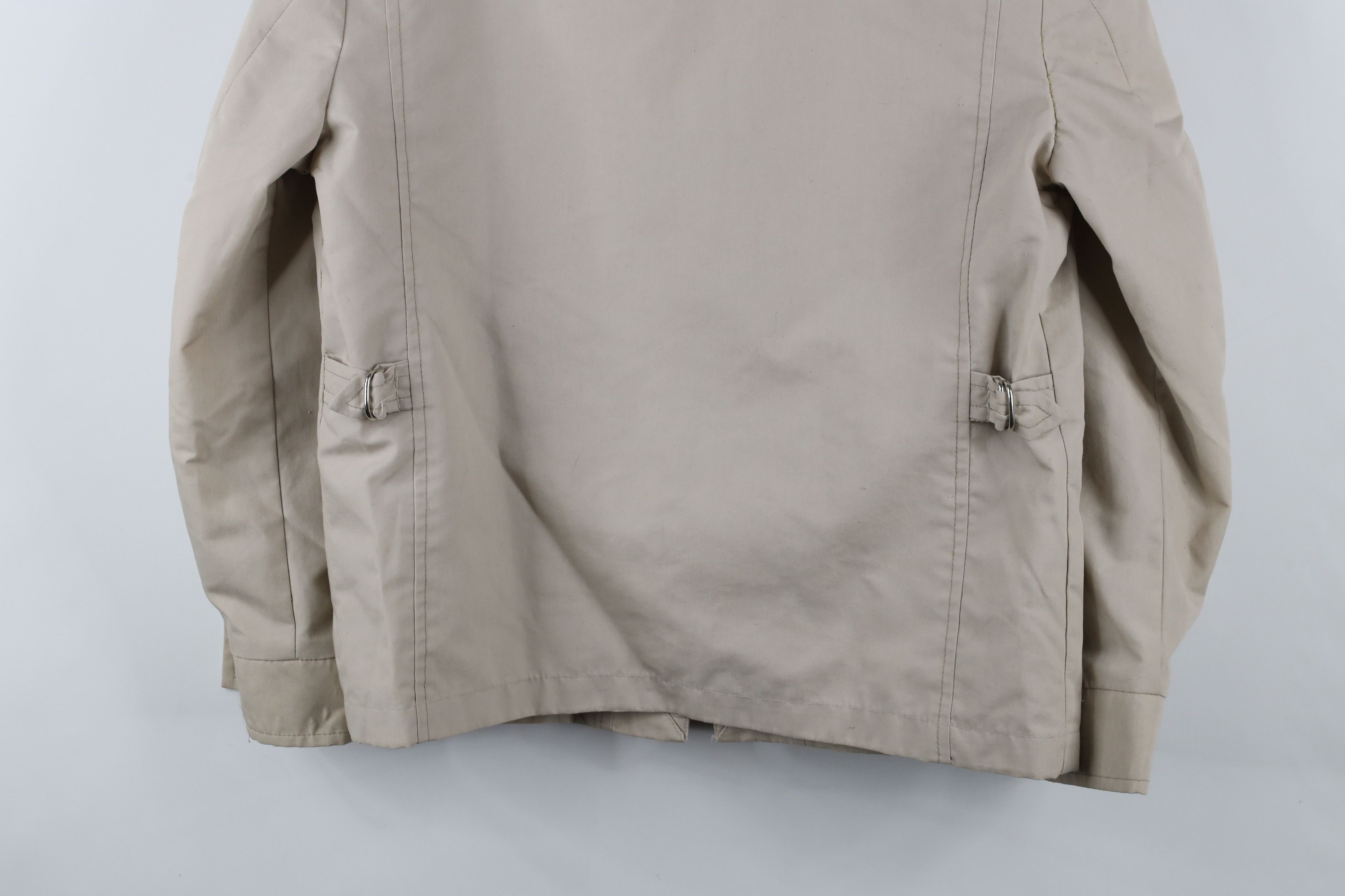 Vintage Vintage 70s Streetwear Full Zip Bomber Jacket Beige USA Size US L / EU 52-54 / 3 - 14 Thumbnail
