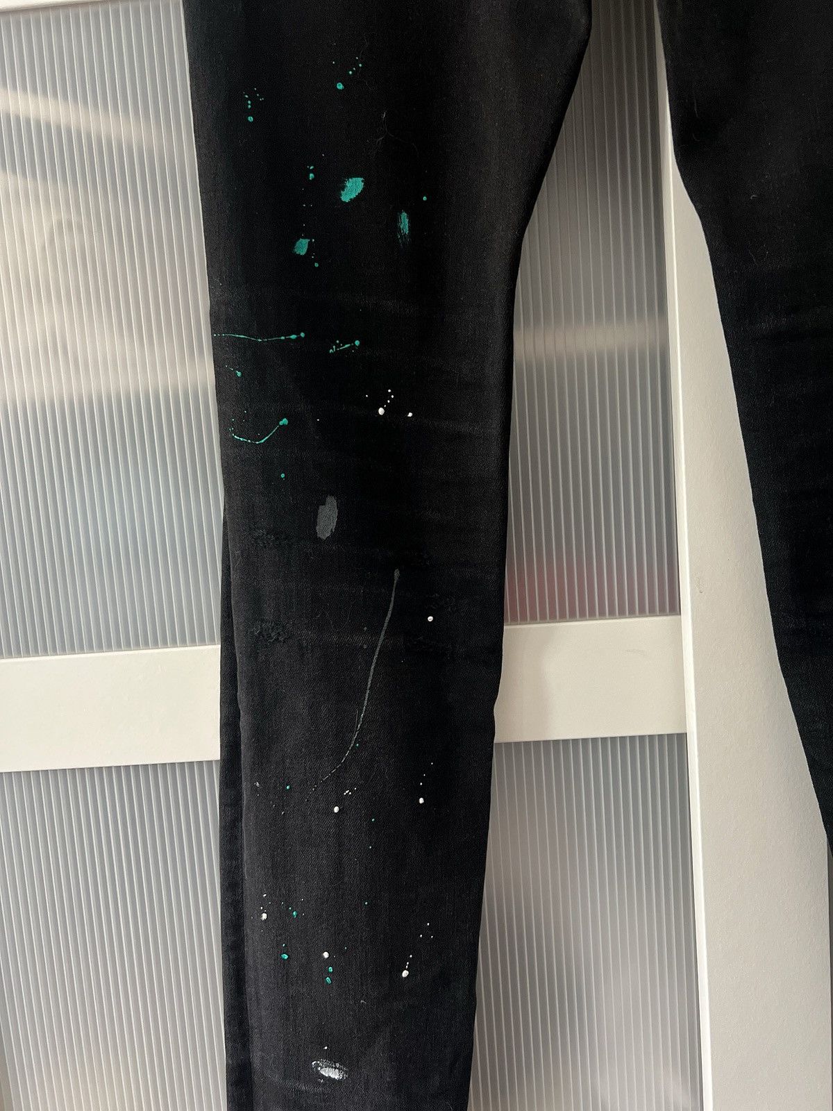 Amiri Amiri Paint Splatter Jeans Size US 34 / EU 50 - 15 Thumbnail
