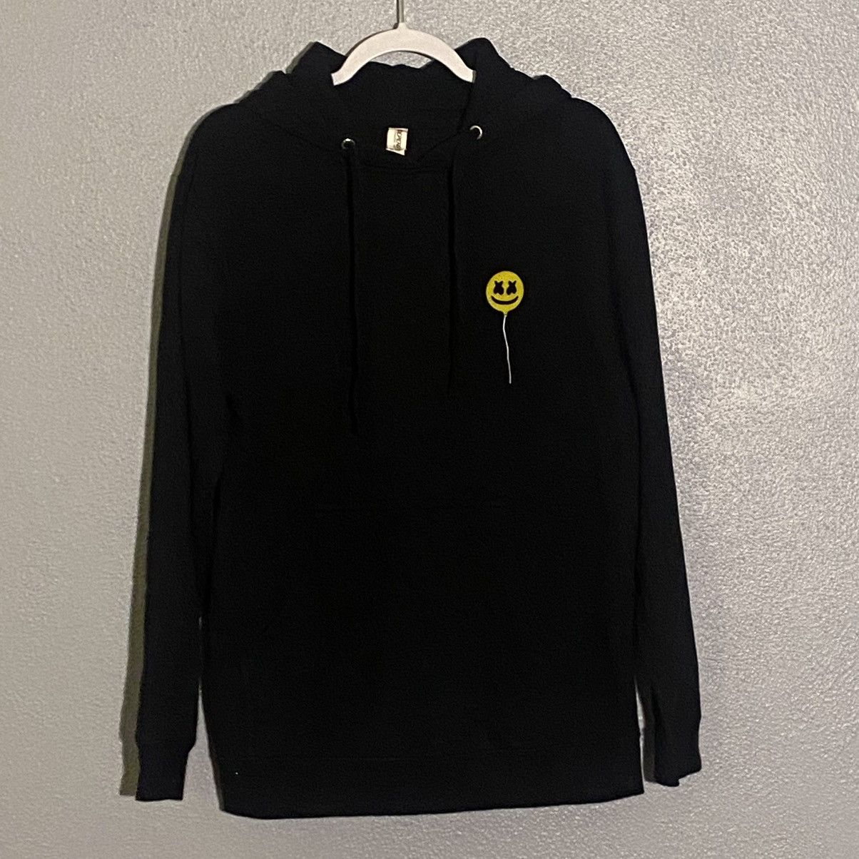 Independent Trading Co. Independent Trading Company Black Smiley Hoodie Size M Size US M / EU 48-50 / 2 - 1 Thumbnail