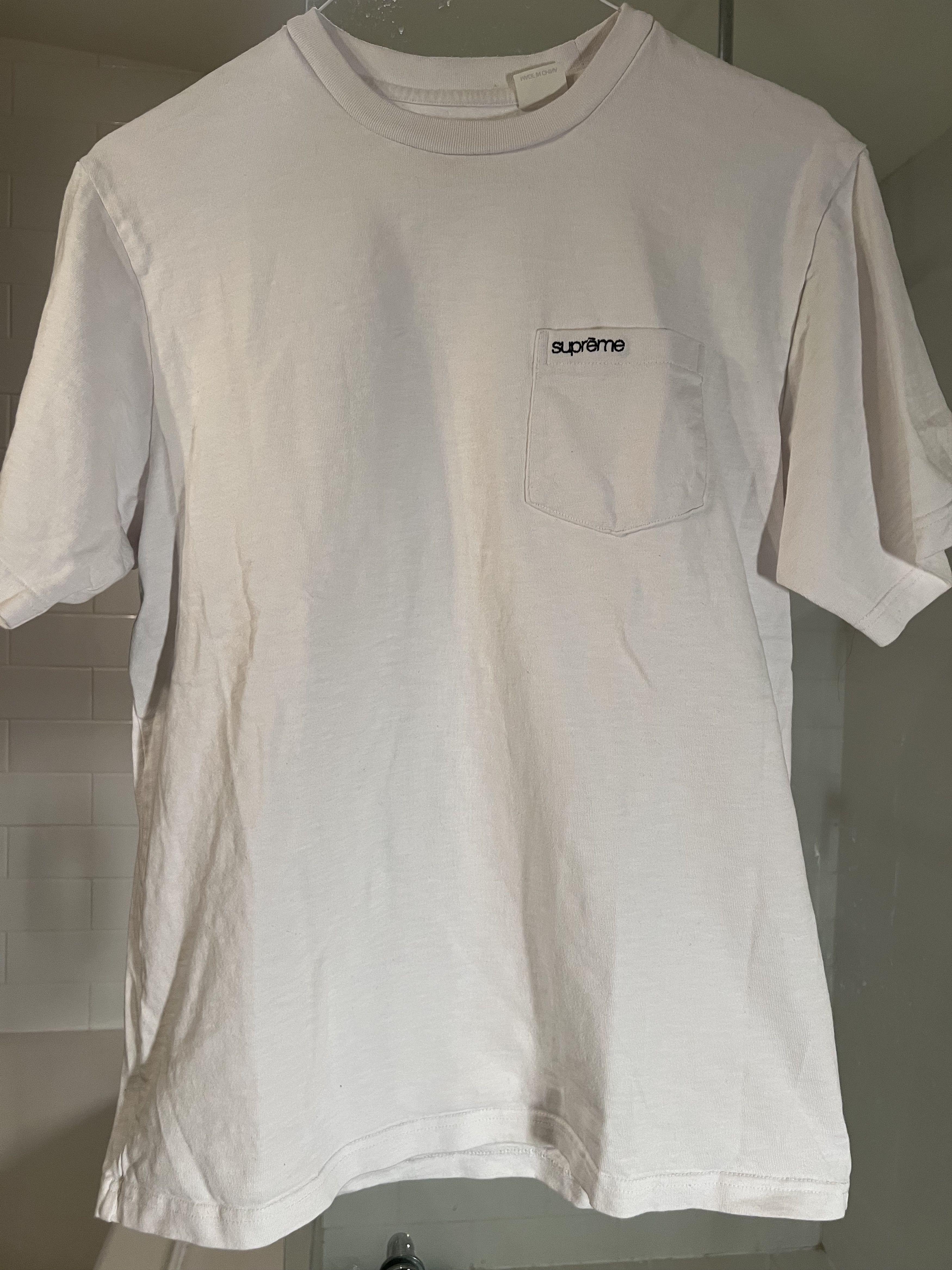 Supreme White Tshirt to Houston Size US M / EU 48-50 / 2 - 1 Thumbnail