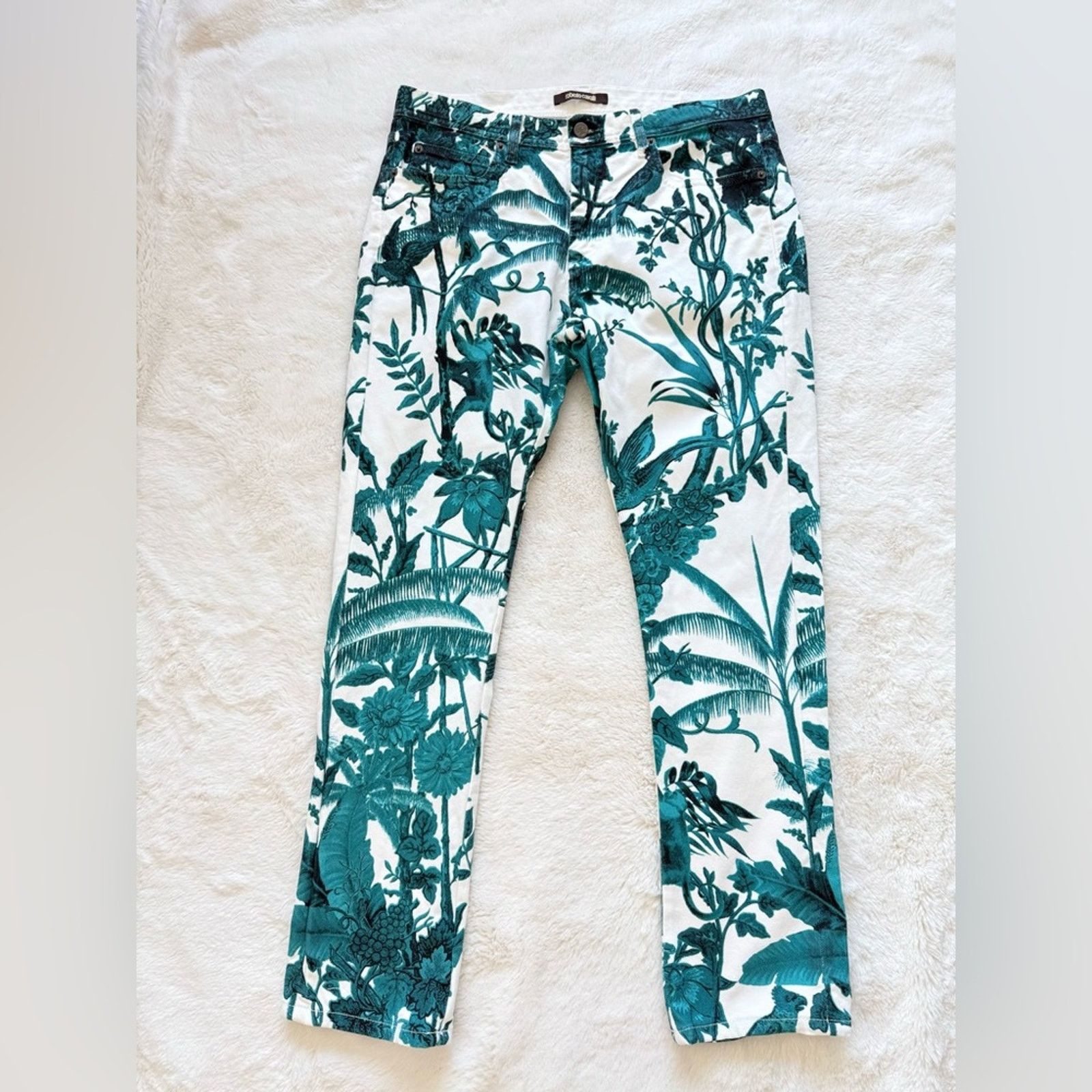 Roberto Cavalli Roberto Cavalli women jeans pants size 34IT or 10 US 650$ Size 32" / US 10 / IT 46 - 1 Thumbnail