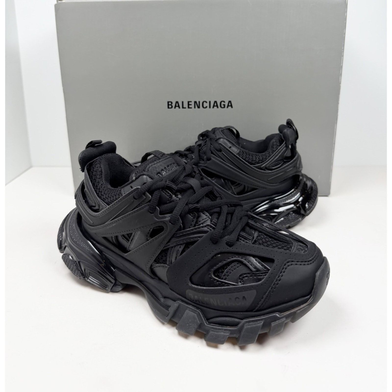 Balenciaga Size 34EU/4W - Balenciaga Track Clear Sole NEW Size US 4 / IT 34 - 2 Thumbnail