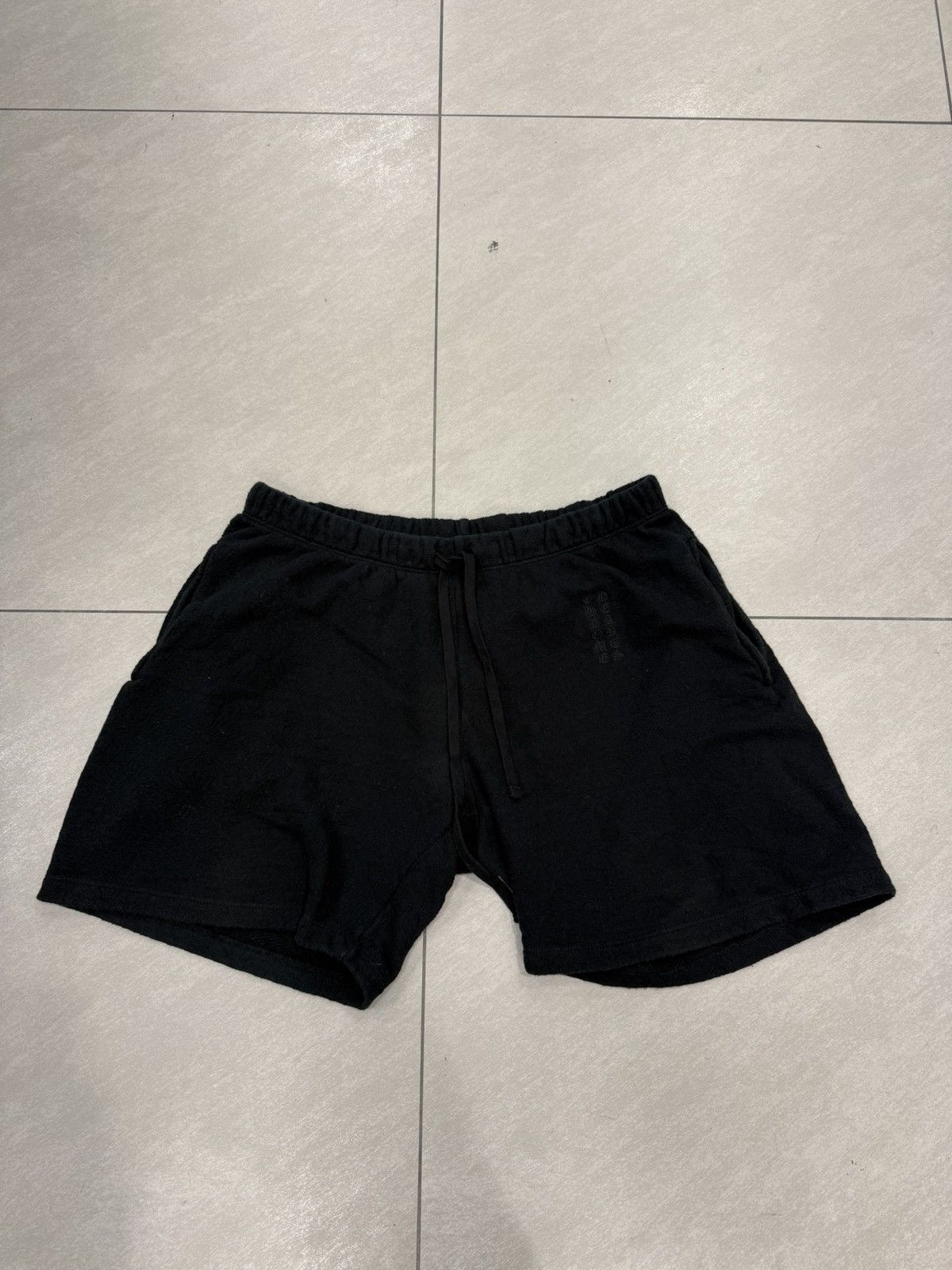 Chrome Hearts Chrome Hearts Vertical Logo Terry Shorts Size US 36 / EU 52 - 1 Thumbnail