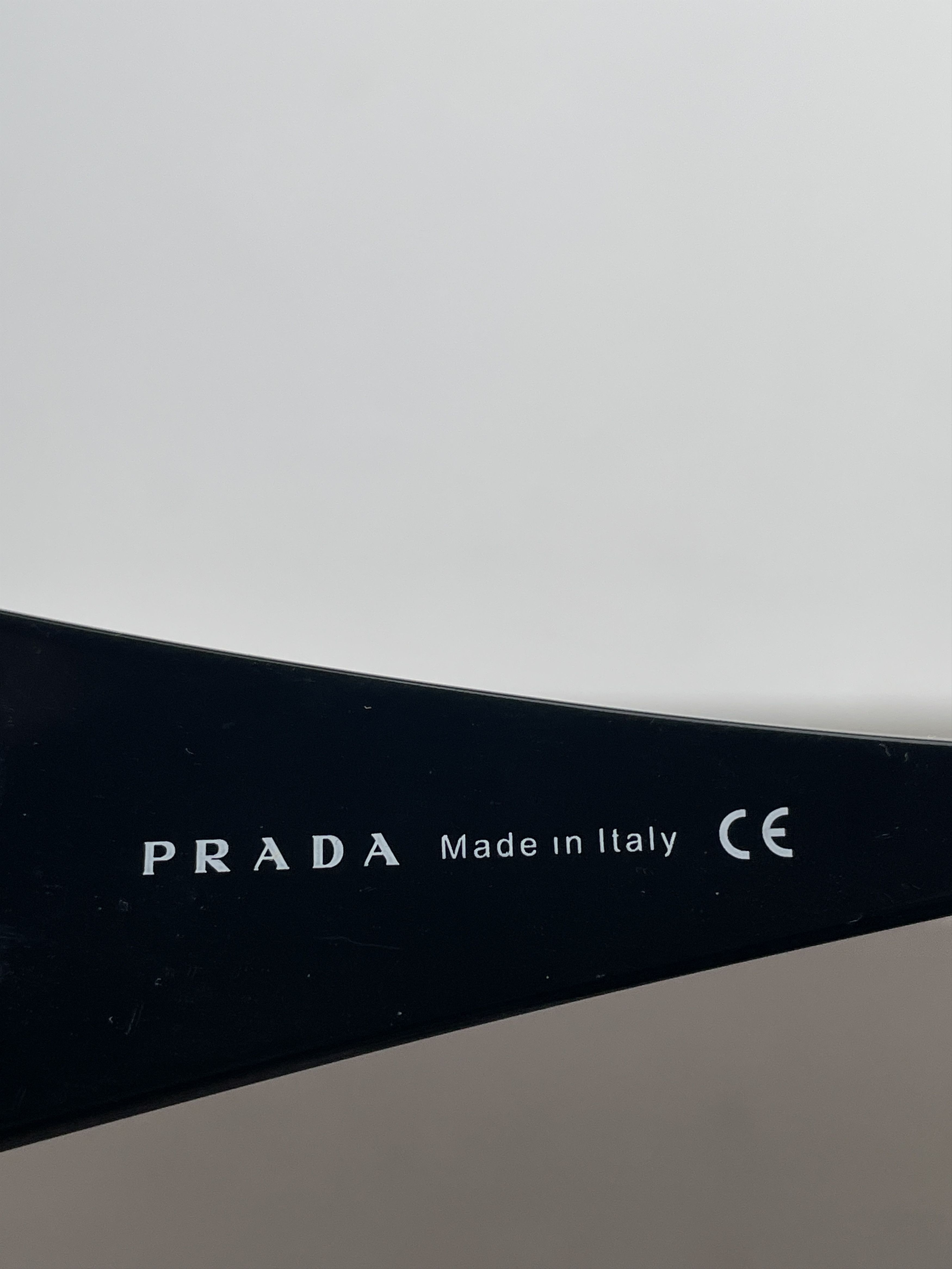 Prada Prada SS04 ‘SPR72G’ Star Wrap Mask Shield Sunglasses Size ONE SIZE - 13 Thumbnail