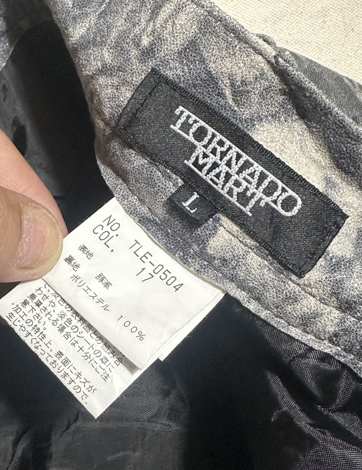 Tornado Mart Tornado Mart Leather Flare Pants Size US 33 - 12 Thumbnail