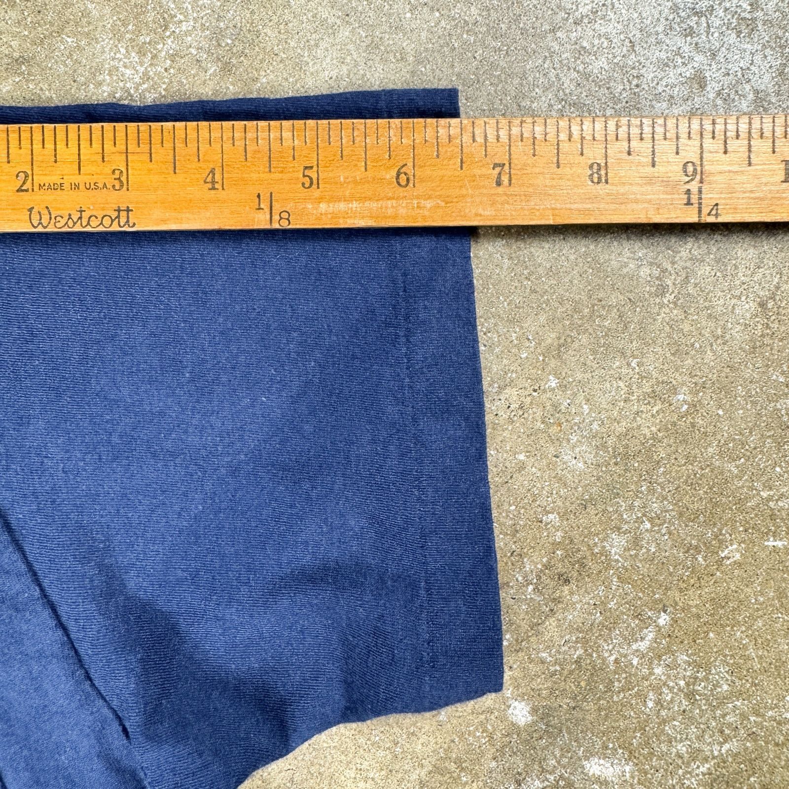 Hanes Vtg Hanes Navy Blue Pocket T-Shirt Men’s M 90s Single Stitch Size US M / EU 48-50 / 2 - 7 Thumbnail