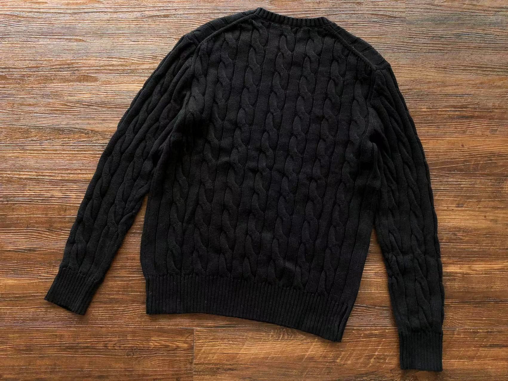 Polo Ralph Lauren RALPH LAUREN BLACK SWEATER Size US L / EU 52-54 / 3 - 2 Thumbnail