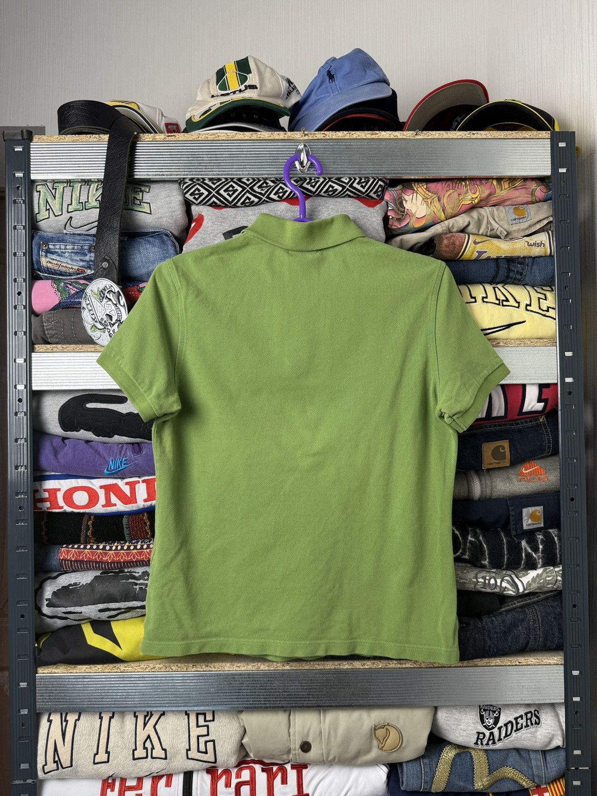 Burberry Vintage Green Burberry Polo Tee Size M / US 6-8 / IT 42-44 - 2 Thumbnail