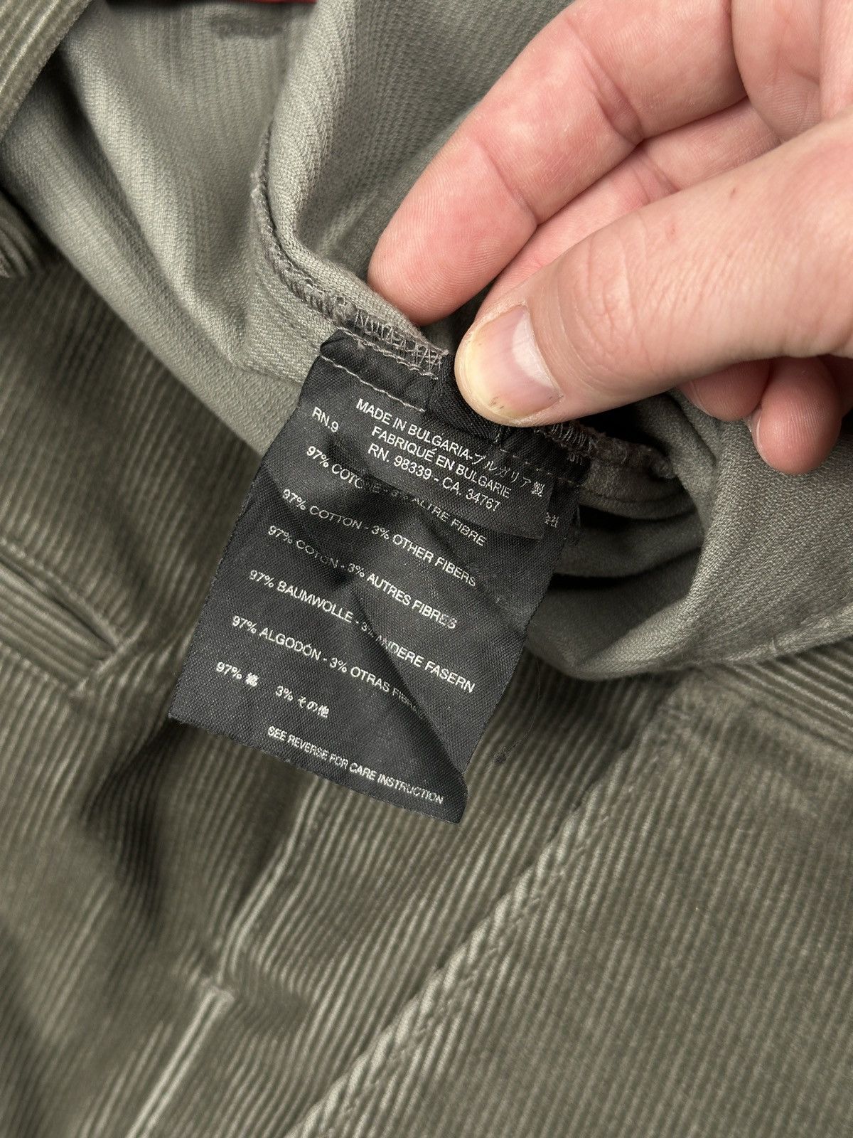 Prada Prada Milano Archive Corduroy Pants Olive Green Size US 36 / EU 52 - 17 Thumbnail