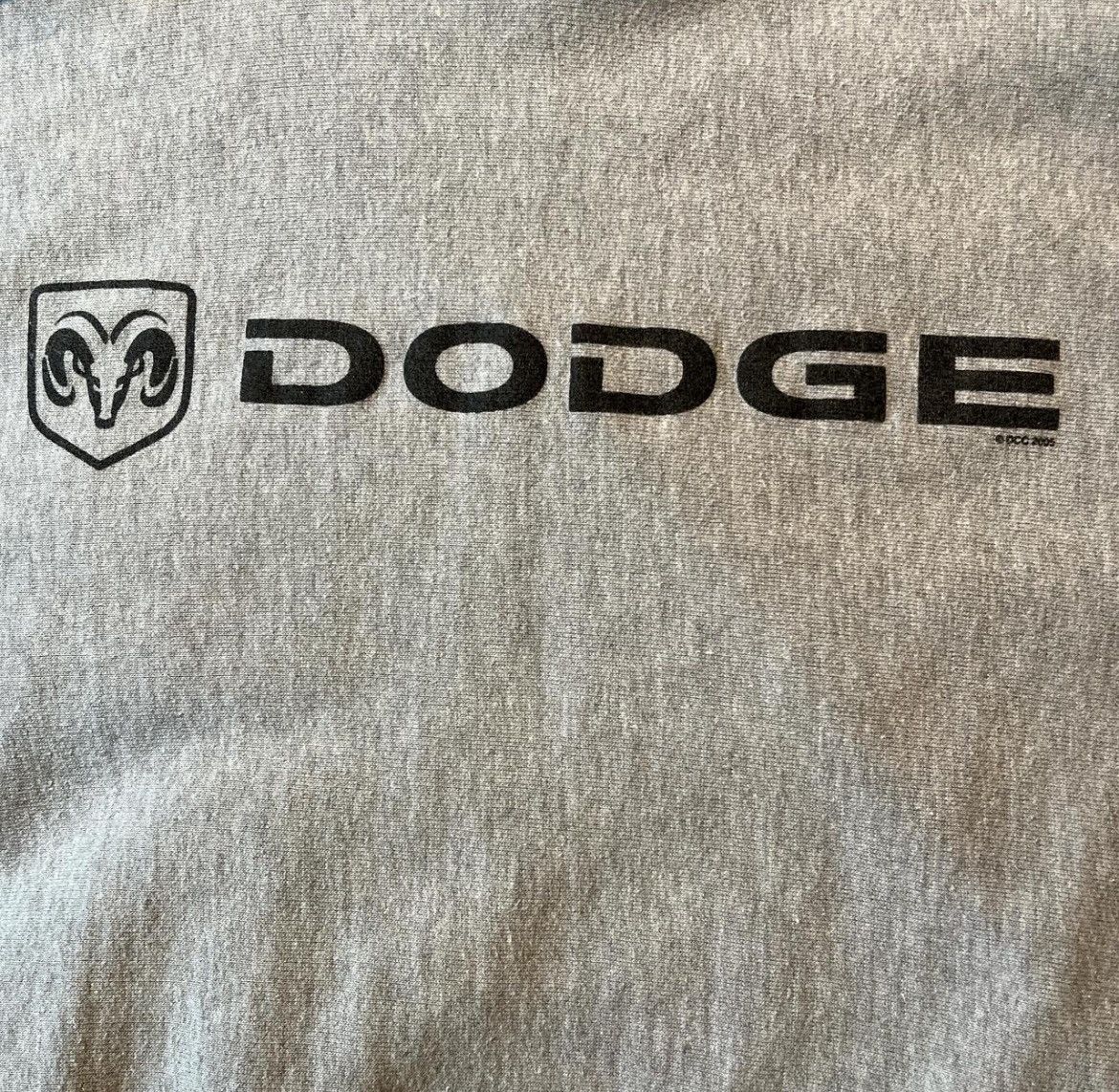 Vintage Dodge XL Grey Baggy Hoodie. Size US XL / EU 56 / 4 - 3 Thumbnail