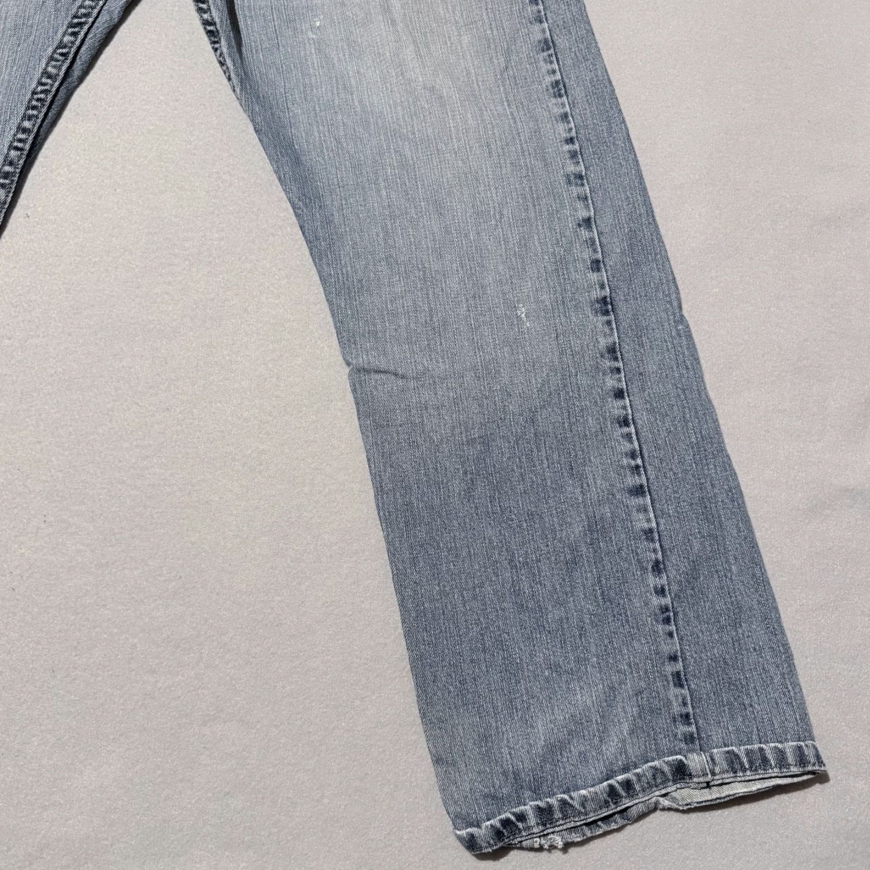 Wrangler Wrangler Jeans Men's Blue Denim Relaxed Boot Cut 36x30 - 5-Pocket Design - Wrangler Originals - Jeans - Blue - Men Size US 36 / EU 52 - 6 Thumbnail