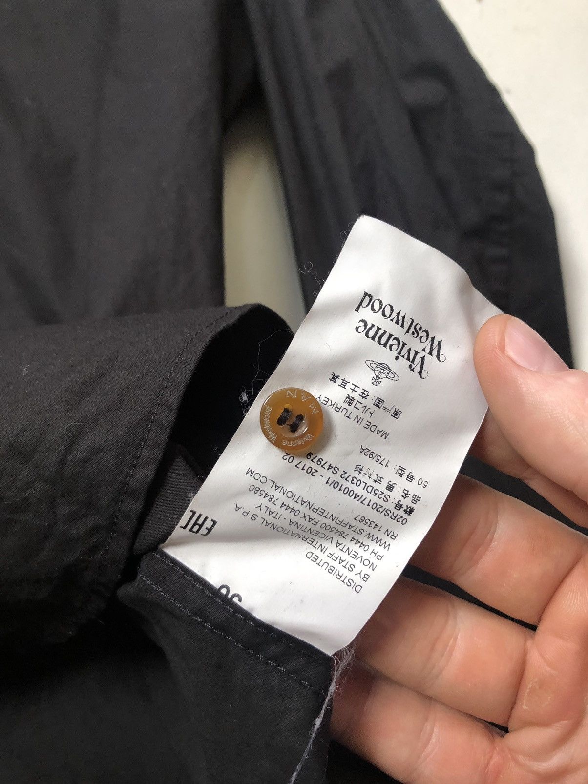 Vivienne Westwood Vivienne Westwood MAN Black Shirt Size 50 IT L – Orb Logo Size US M / EU 48-50 / 2 - 5 Thumbnail