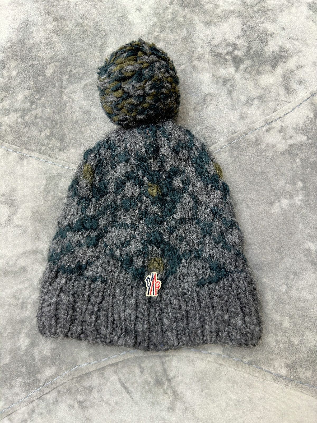 Moncler Luxury Grenoble Moncler Wave Knit Hat Cap One Size Size ONE SIZE - 7 Thumbnail