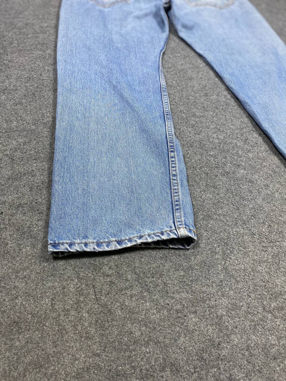 Levi's vintage levis 505 slightly distressed denim nice design Size US 38 / EU 54 - 7 Thumbnail