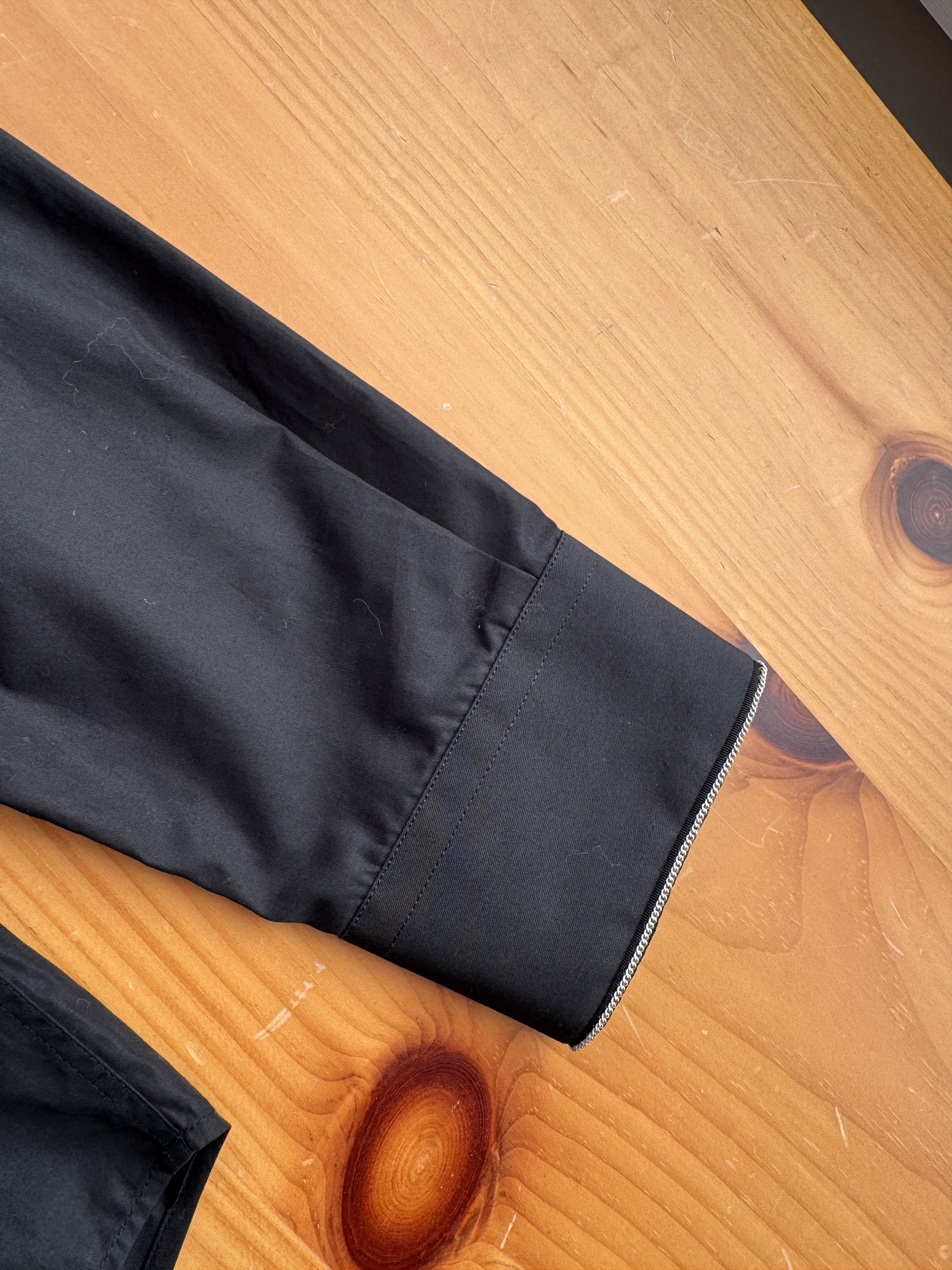 Givenchy Givenchy Riccardo Tisci Silver Piping Dress Shirt Size US M / EU 48-50 / 2 - 4 Thumbnail