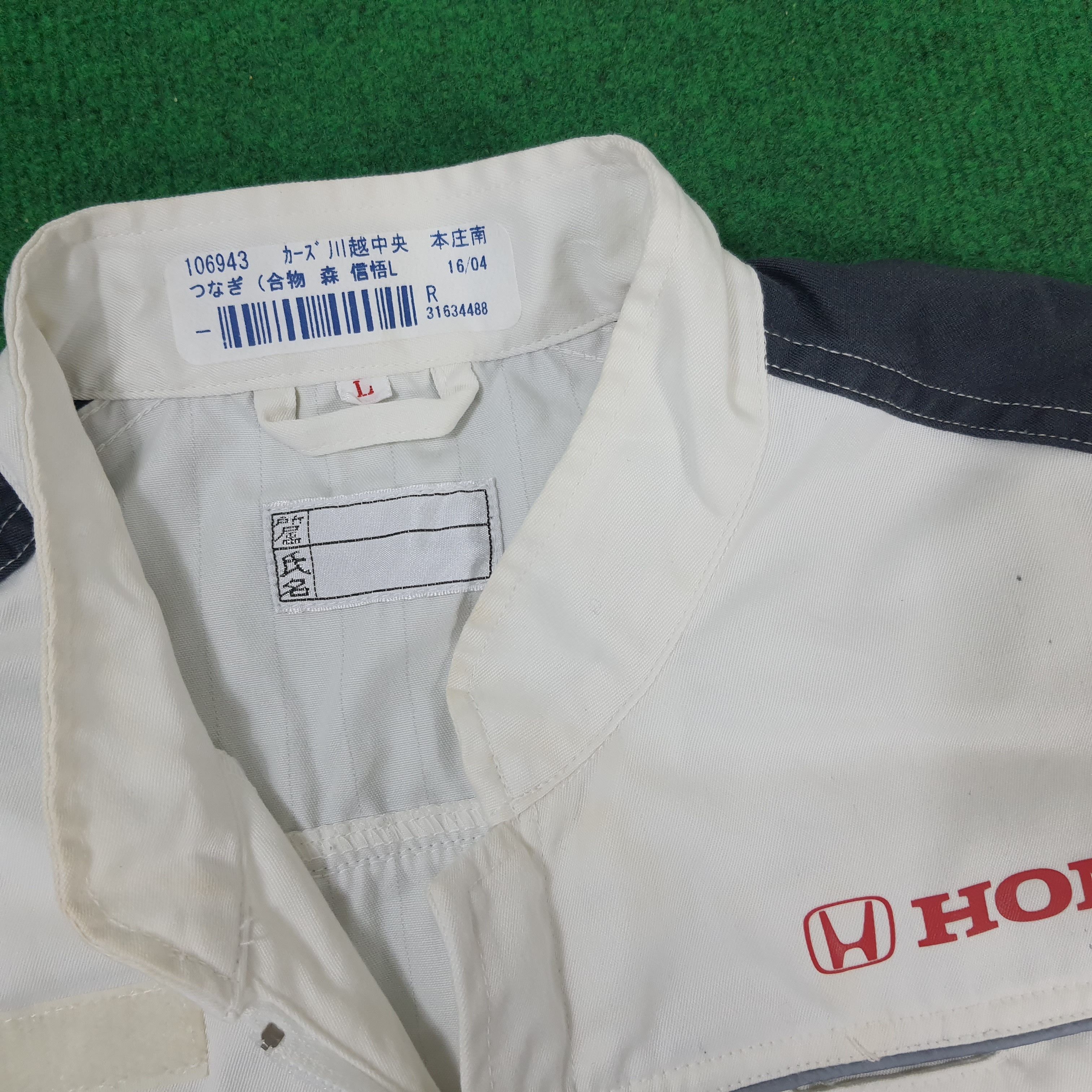 Japanese Brand × Vintage Vintage HONDA Japanese Brand Racing Motorsports Coverall Size US M / EU 48-50 / 2 - 7 Thumbnail